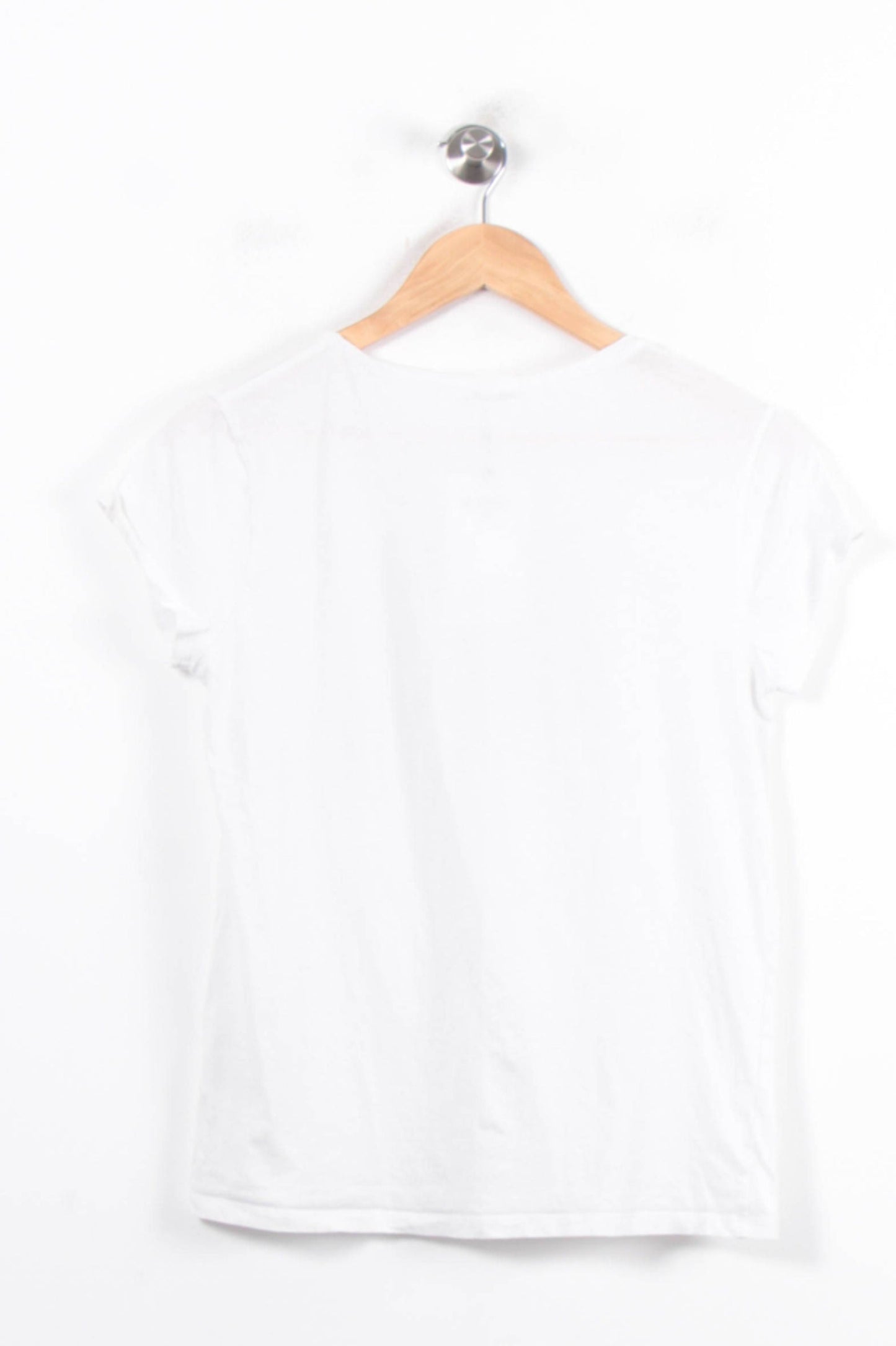Tee-shirt Blanc et Argenté - Taille S/36