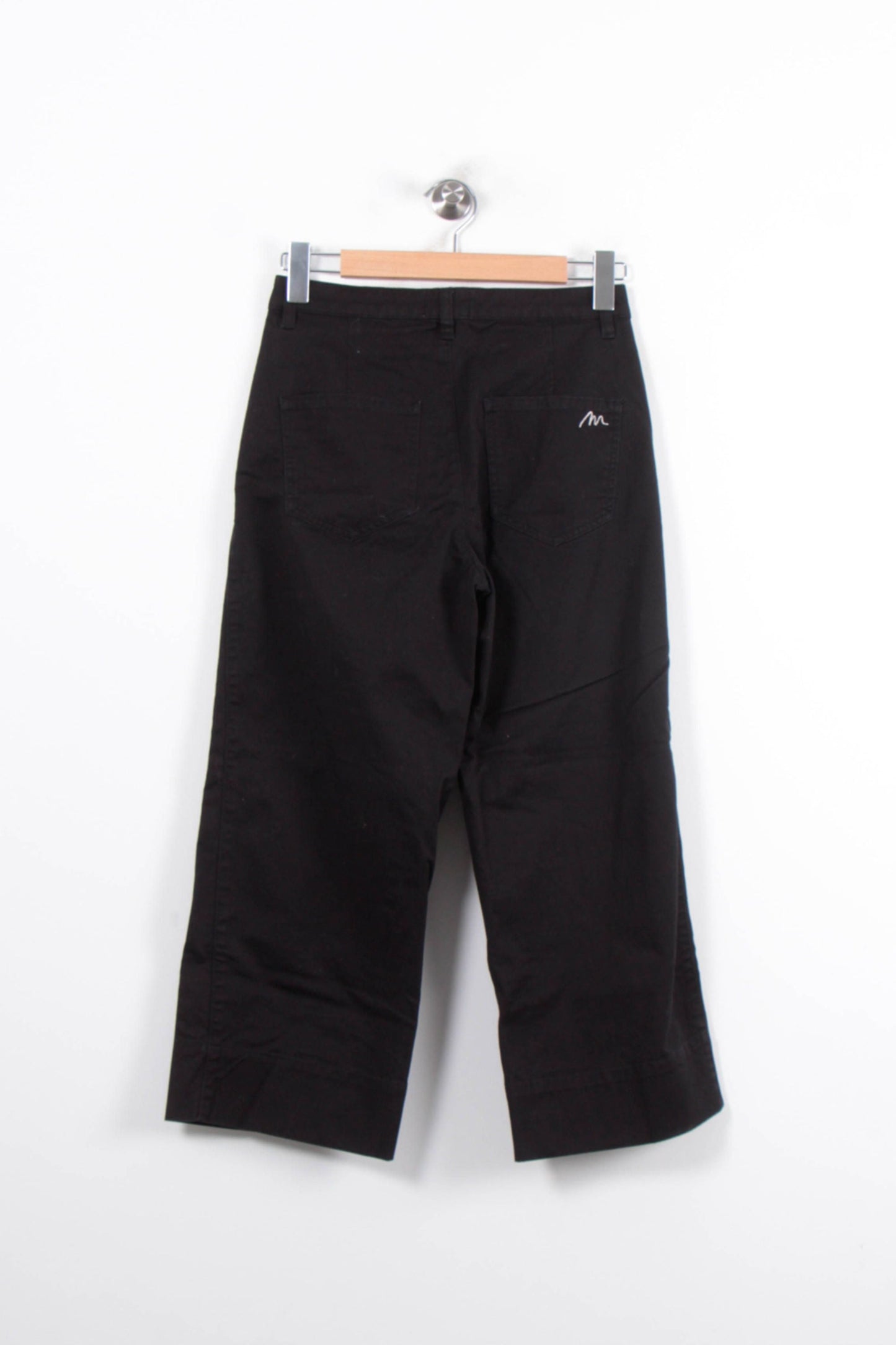 Pantalon Large Noir - Taille S/36