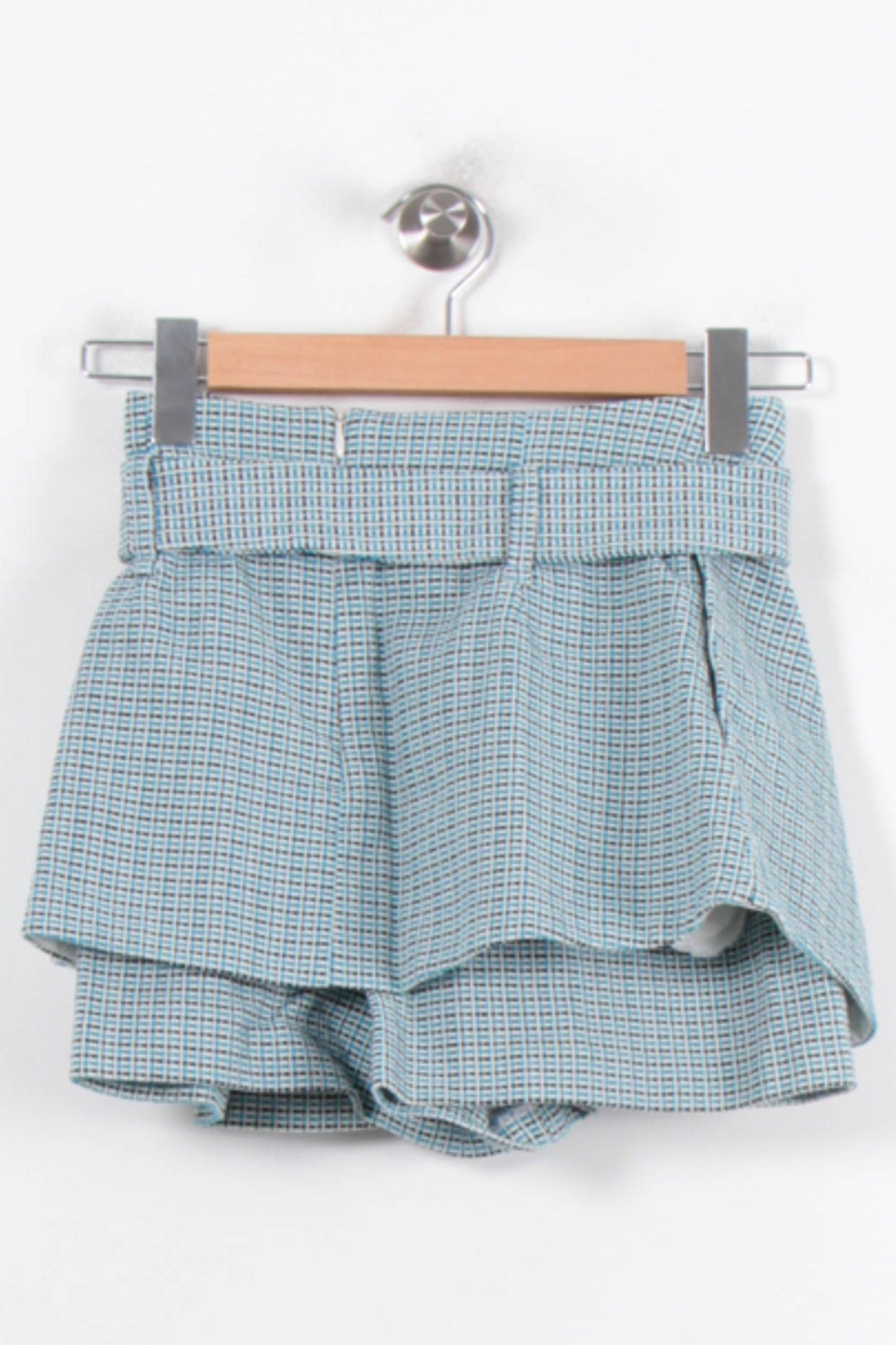 Short Vert à Carreaux - Taille S/36