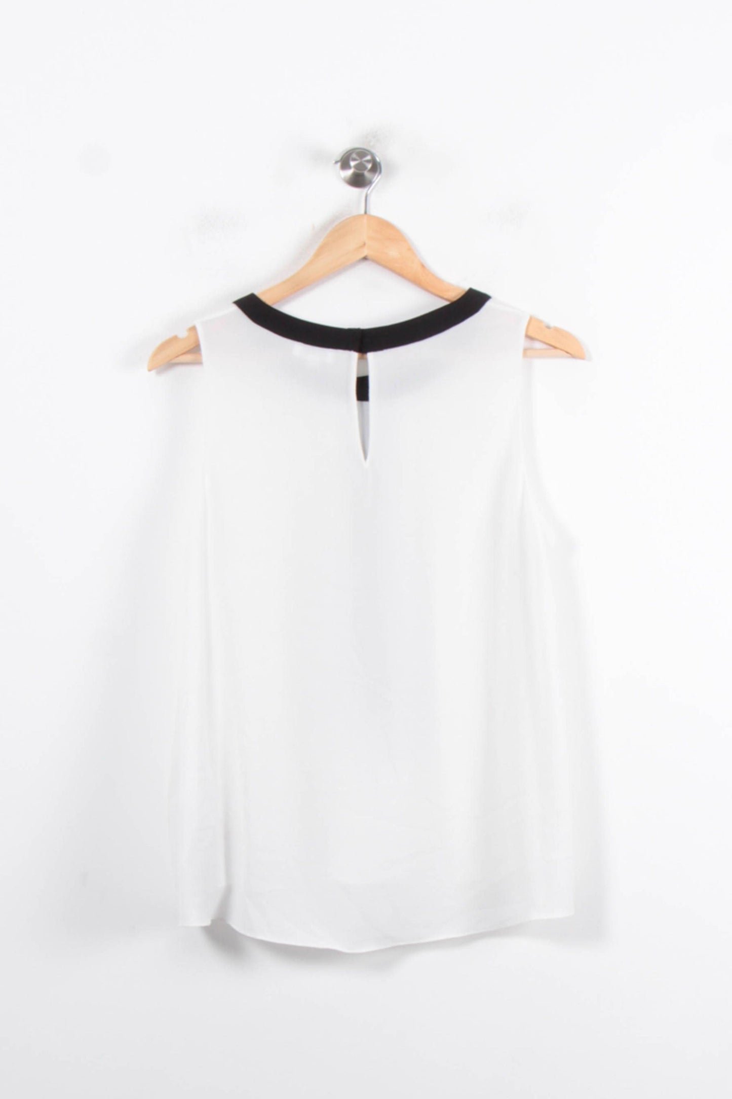 Blouse Blanche et Noire - Taille L/40