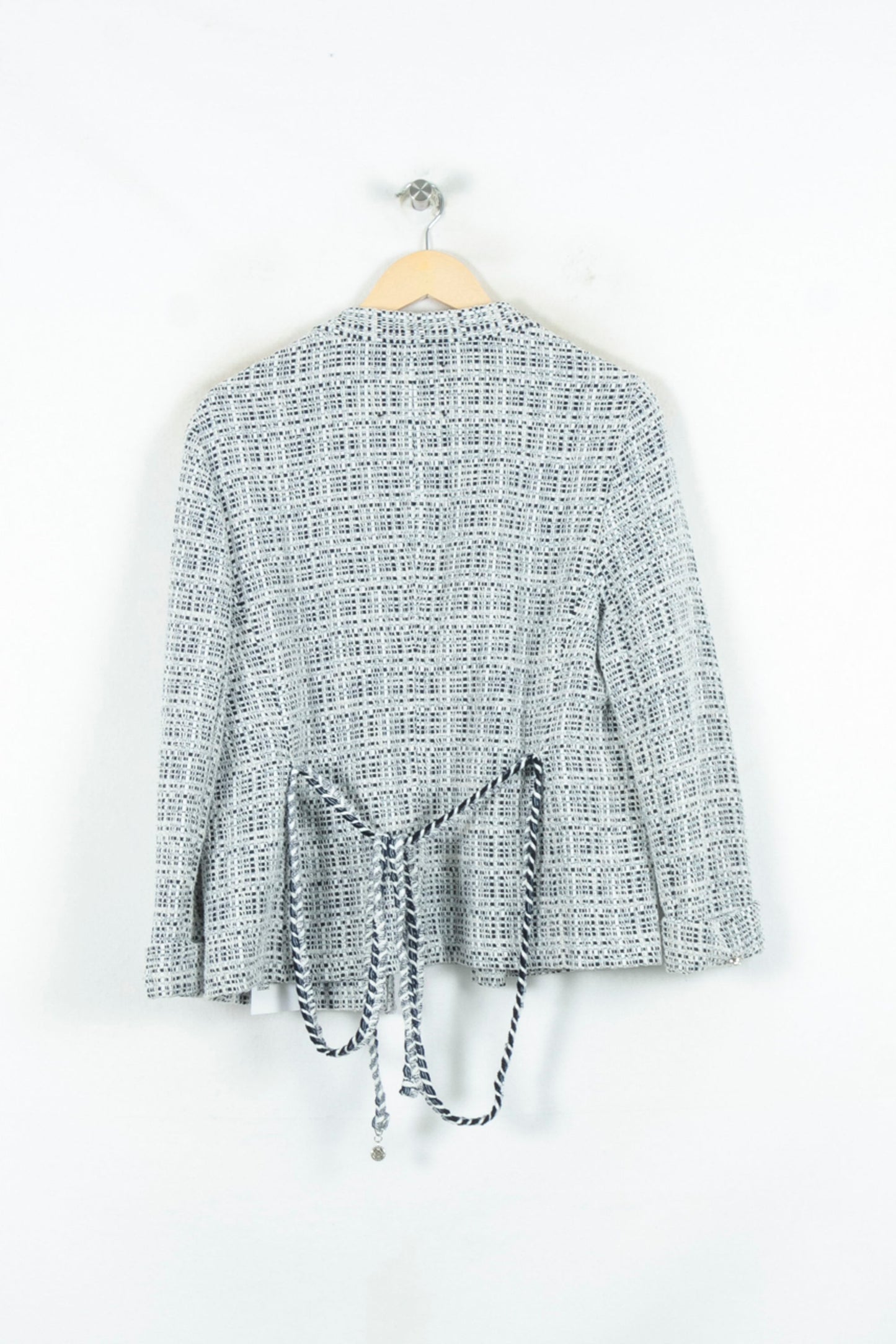 Veste en tweed Bleu et Blanc - Taille L/40