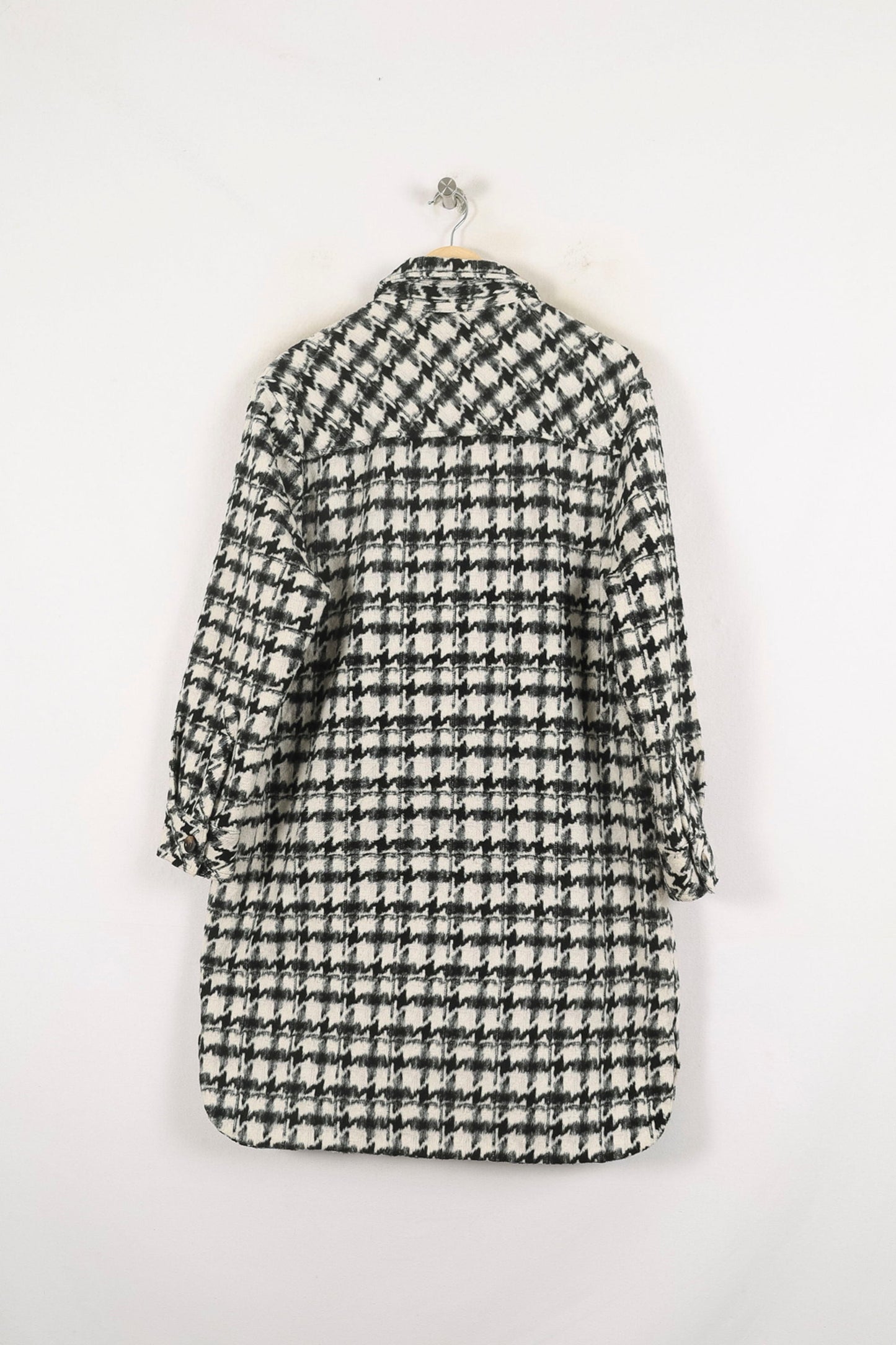 Veste Longue Noire et Blanche - Taille M/38