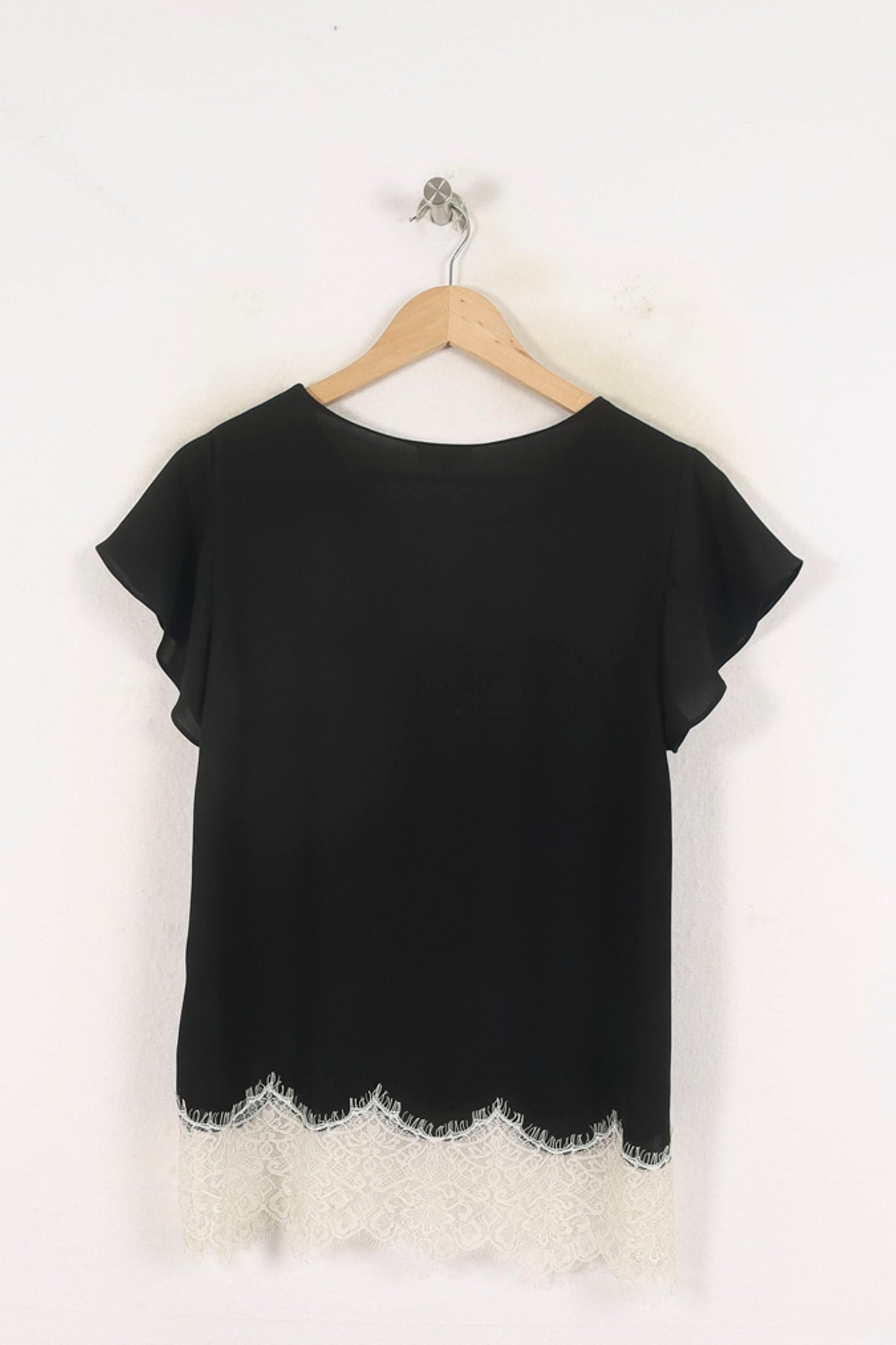 Blouse Noire et Blanche - Taille M/38