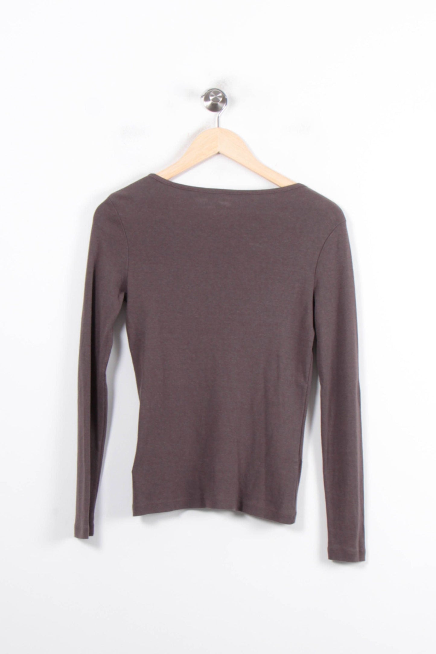 Tee-shirt manches longues Marron - Taille M/38
