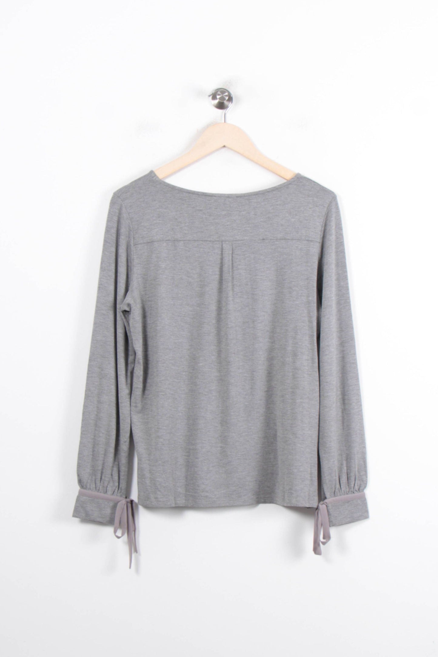 Tee-shirt Manches Longues Gris - Taille XL/42