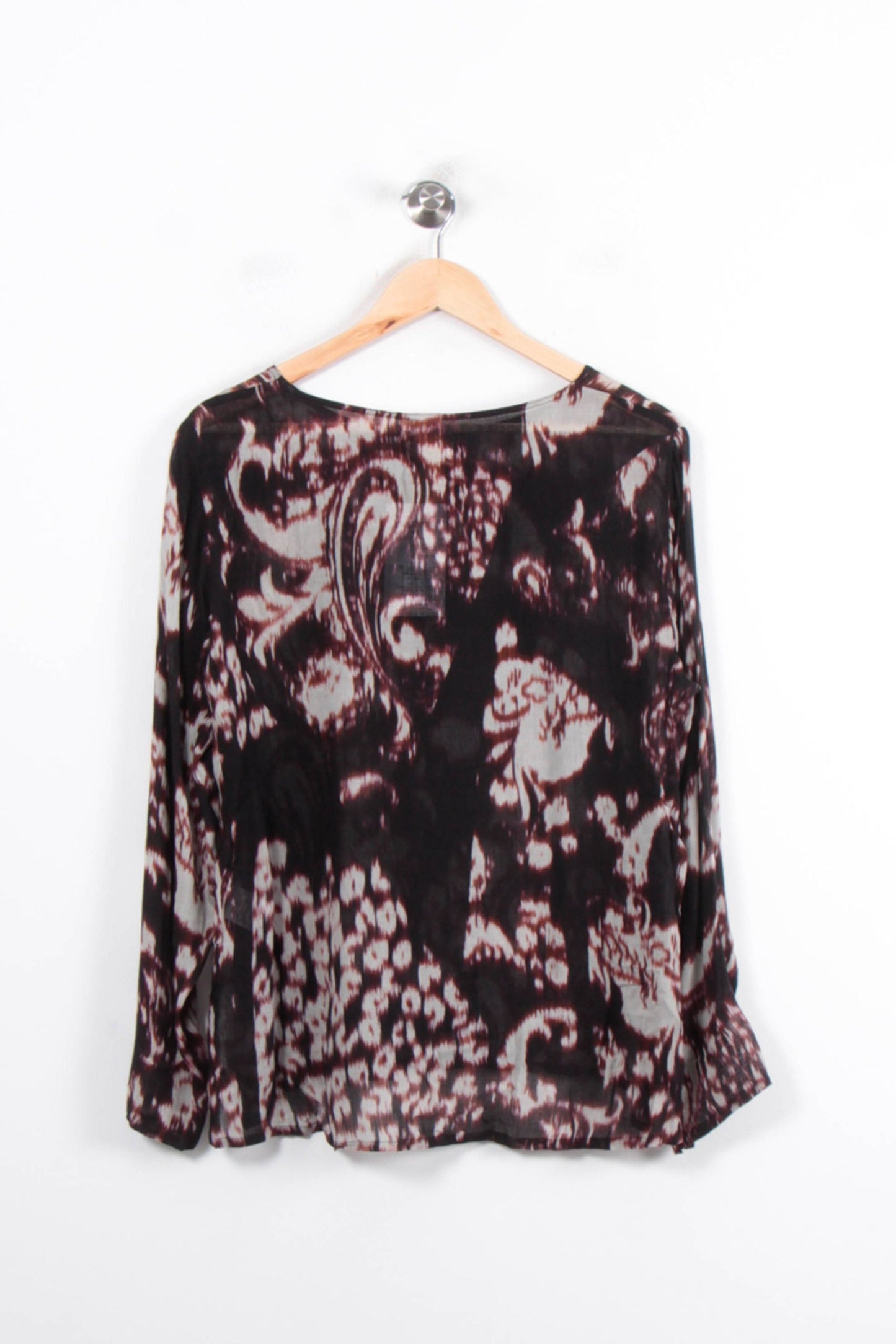 Blouse Noire et Blanche - Taille L/40