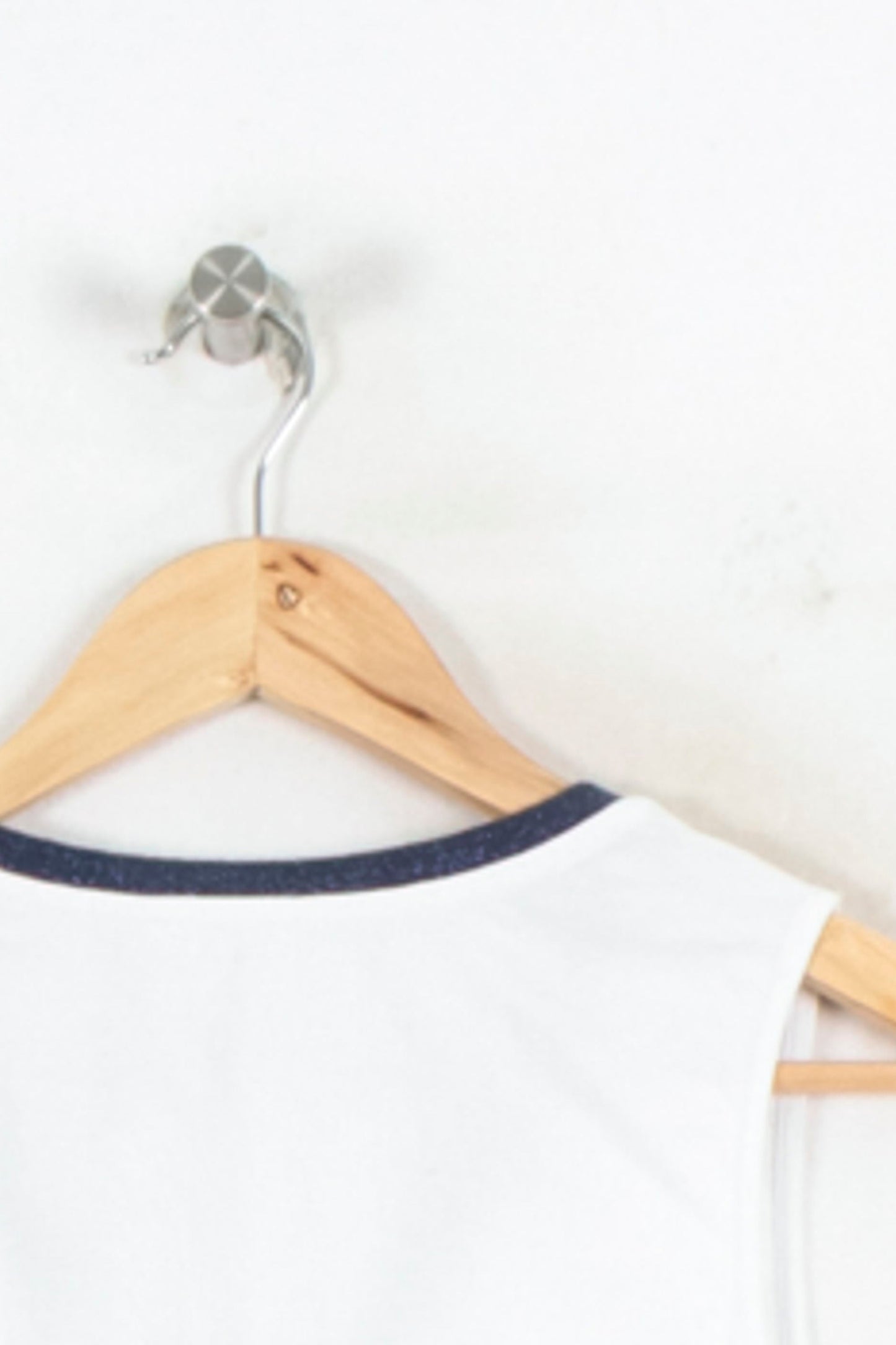 Débardeur Blanc et Bleu - Taille S/36