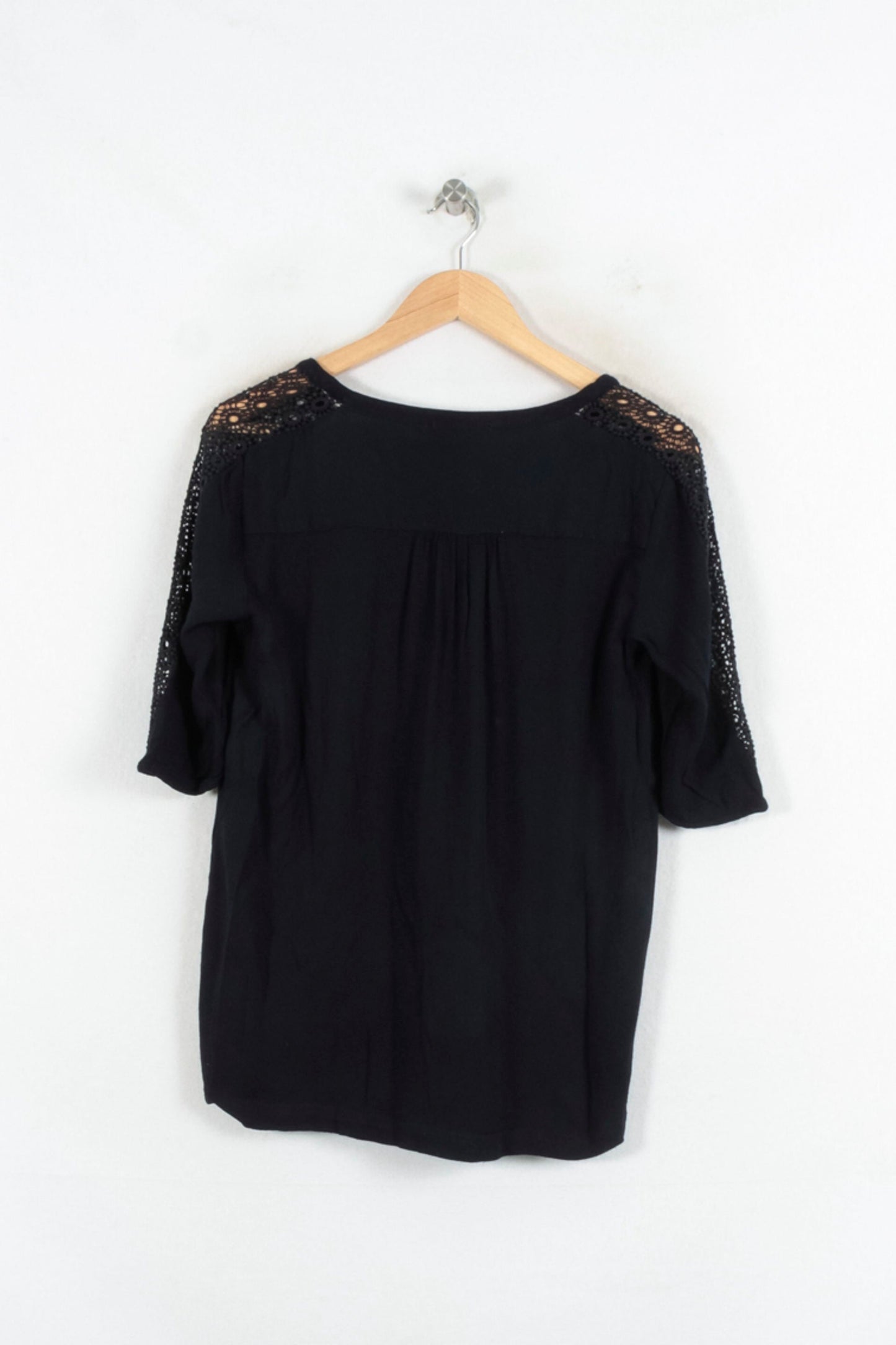 Blouse Noire - Taille S/36