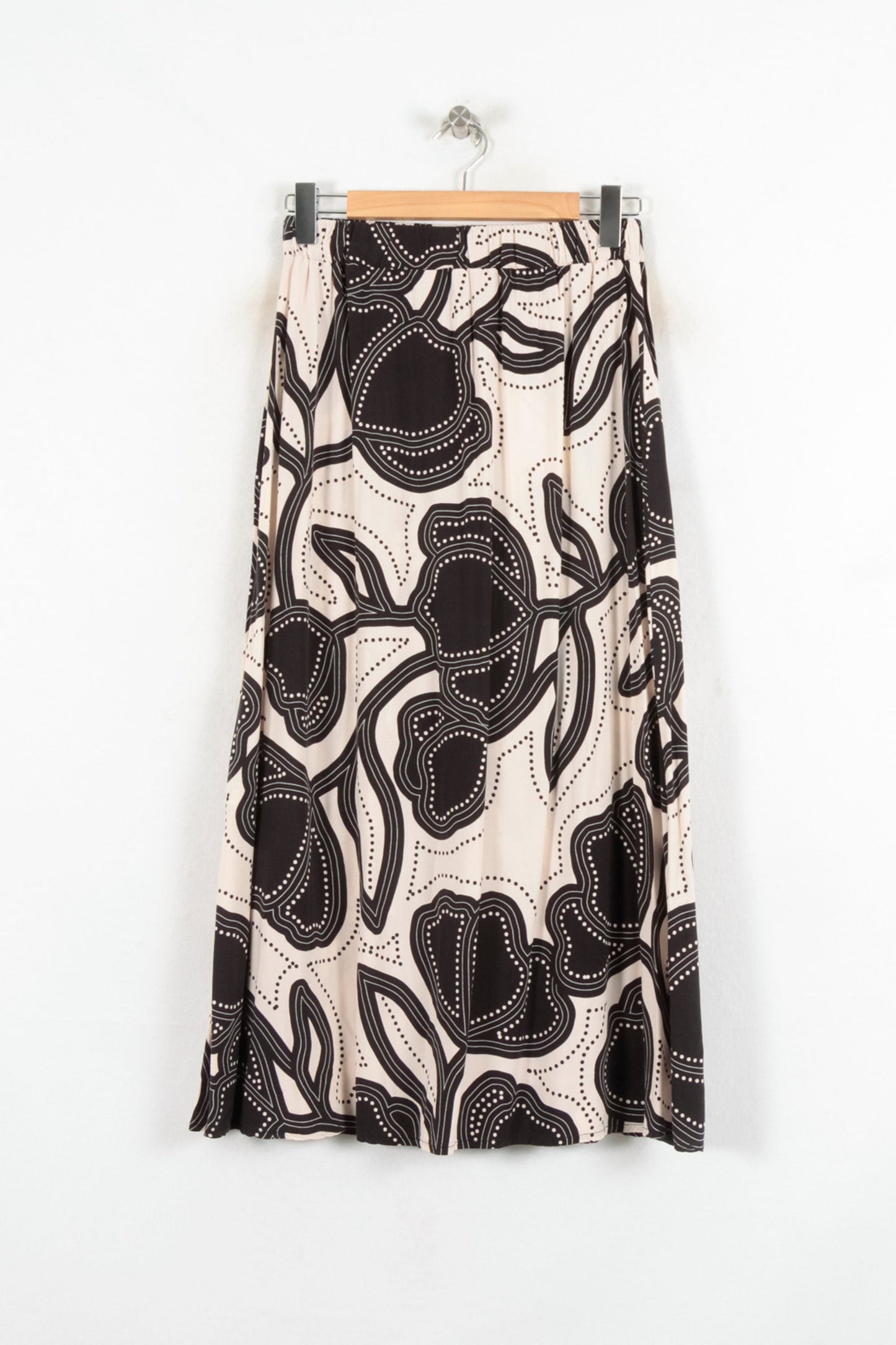 Jupe Longue Noire et Blanche - Taille L/40