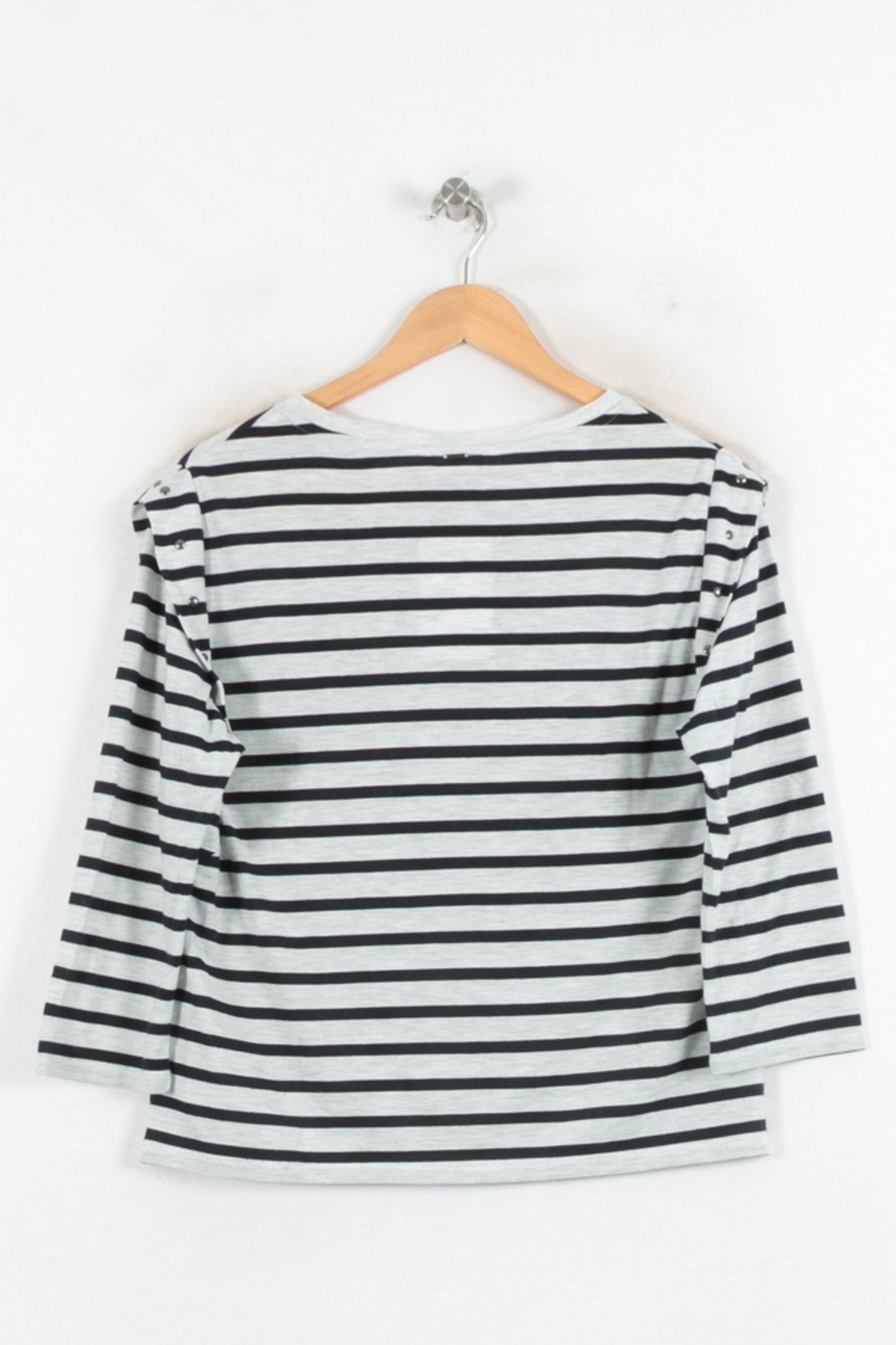 Blouse Noire et Blanche - Taille L/40