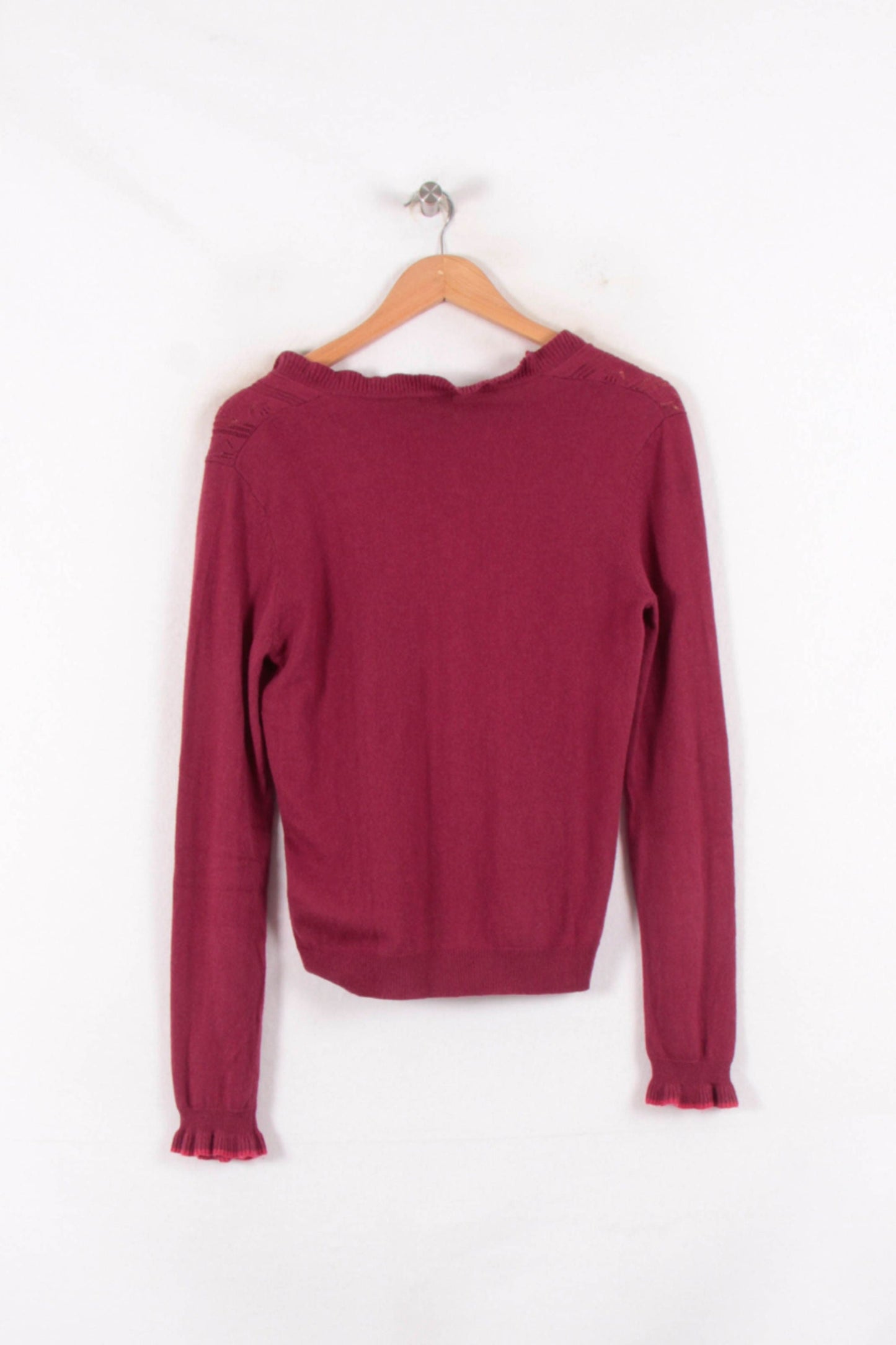 Cardigan Bordeaux - Taille XS/34
