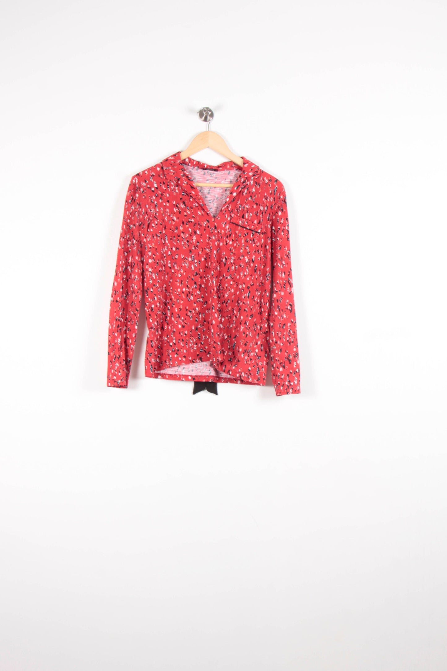 Blouse Rouge et Noire - Taille S/36