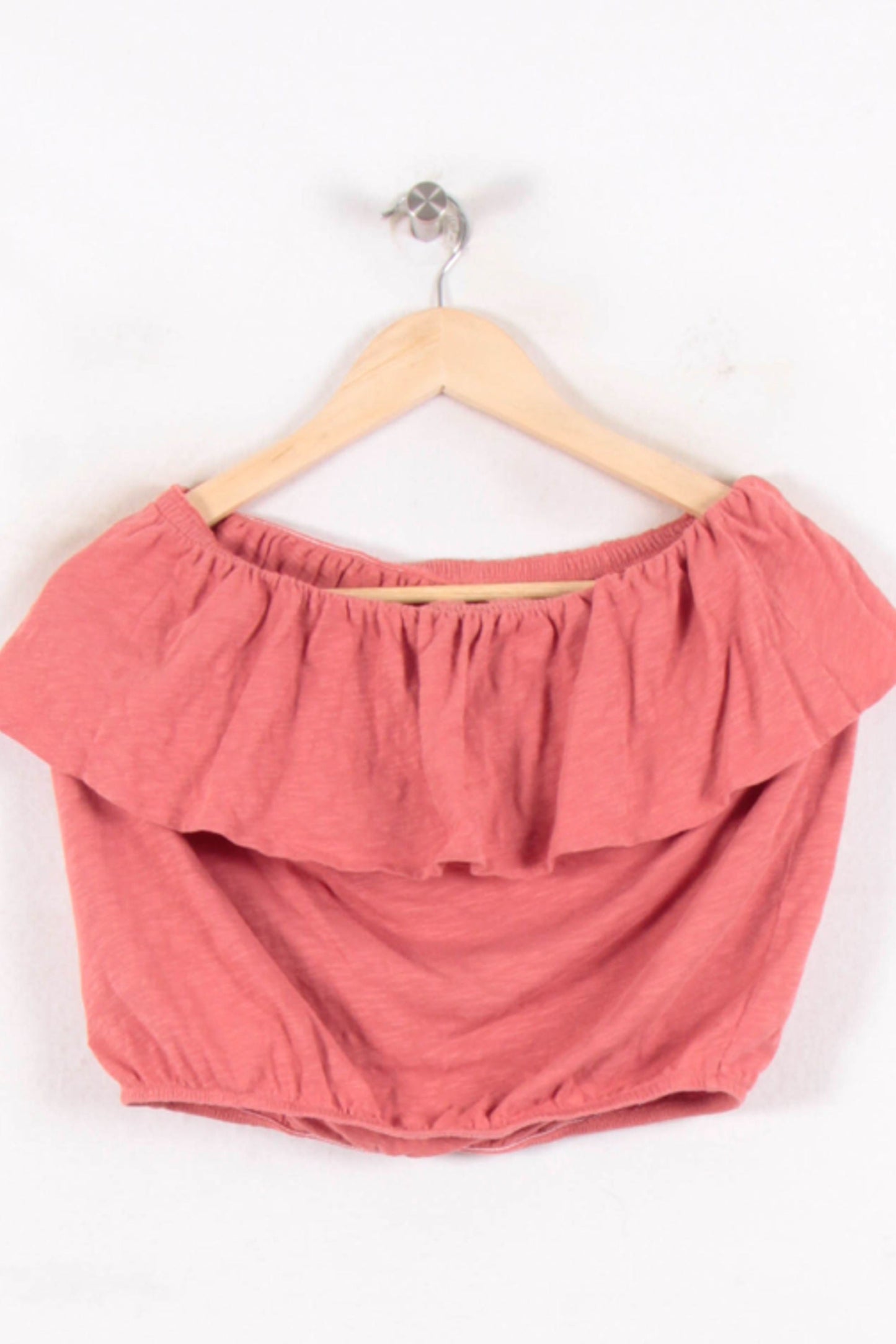 Top à Volants Rose - Taille XS/34