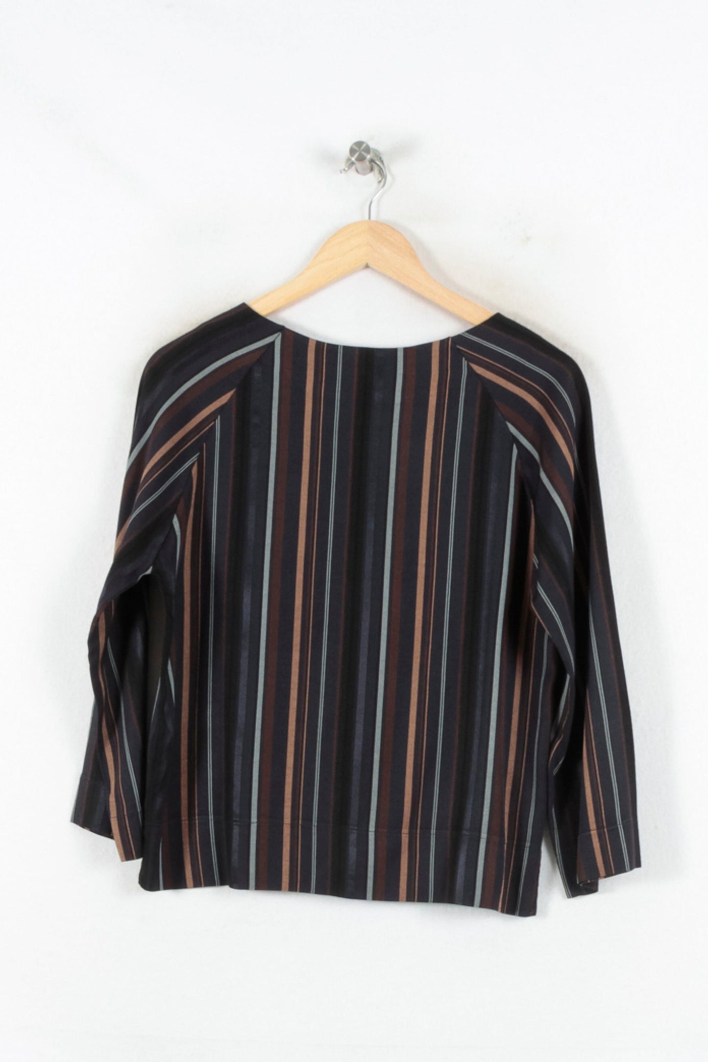 Blouse Noire et Marron - Taille M/38