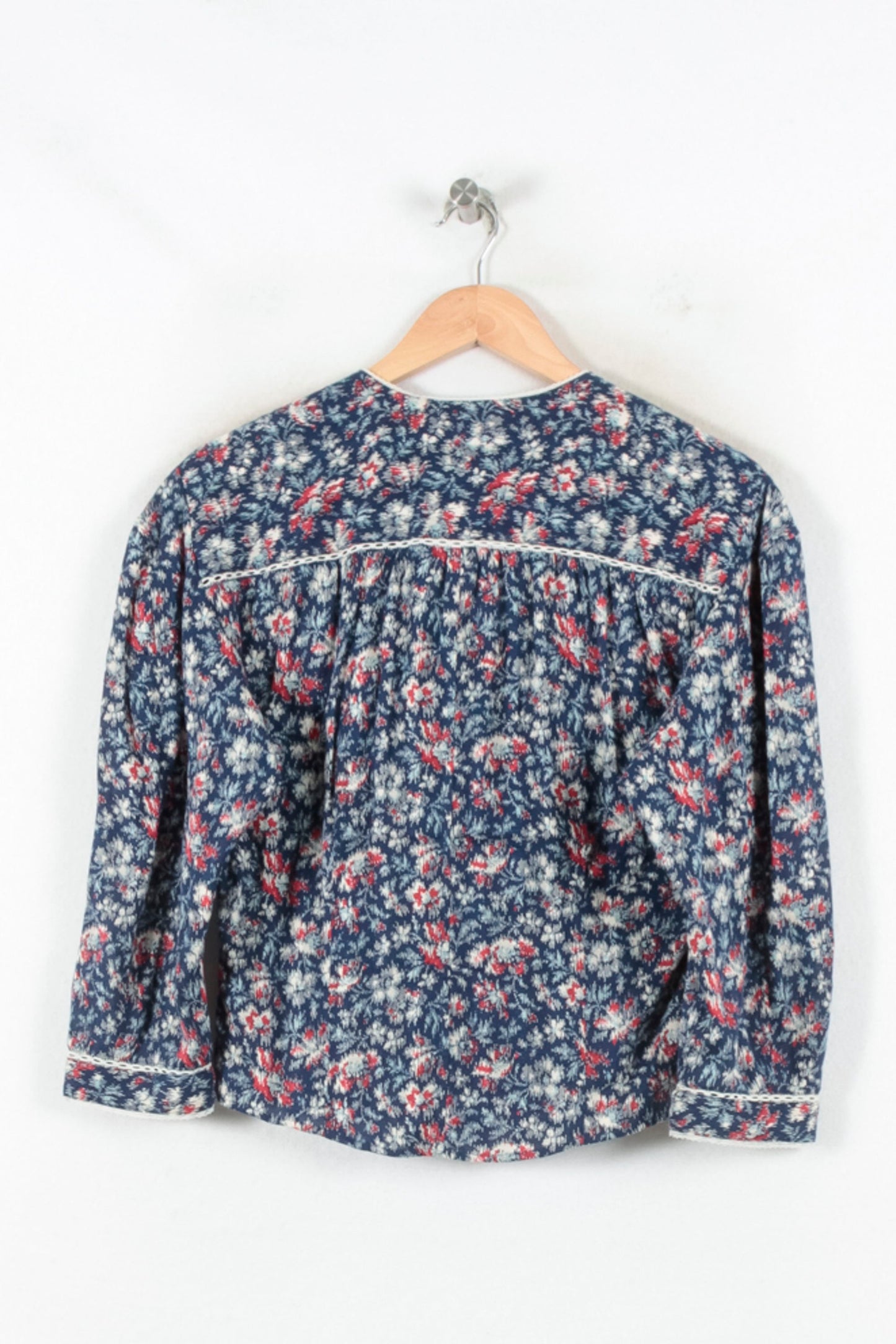 Blouse Bleu et Rouge - Taille S/36