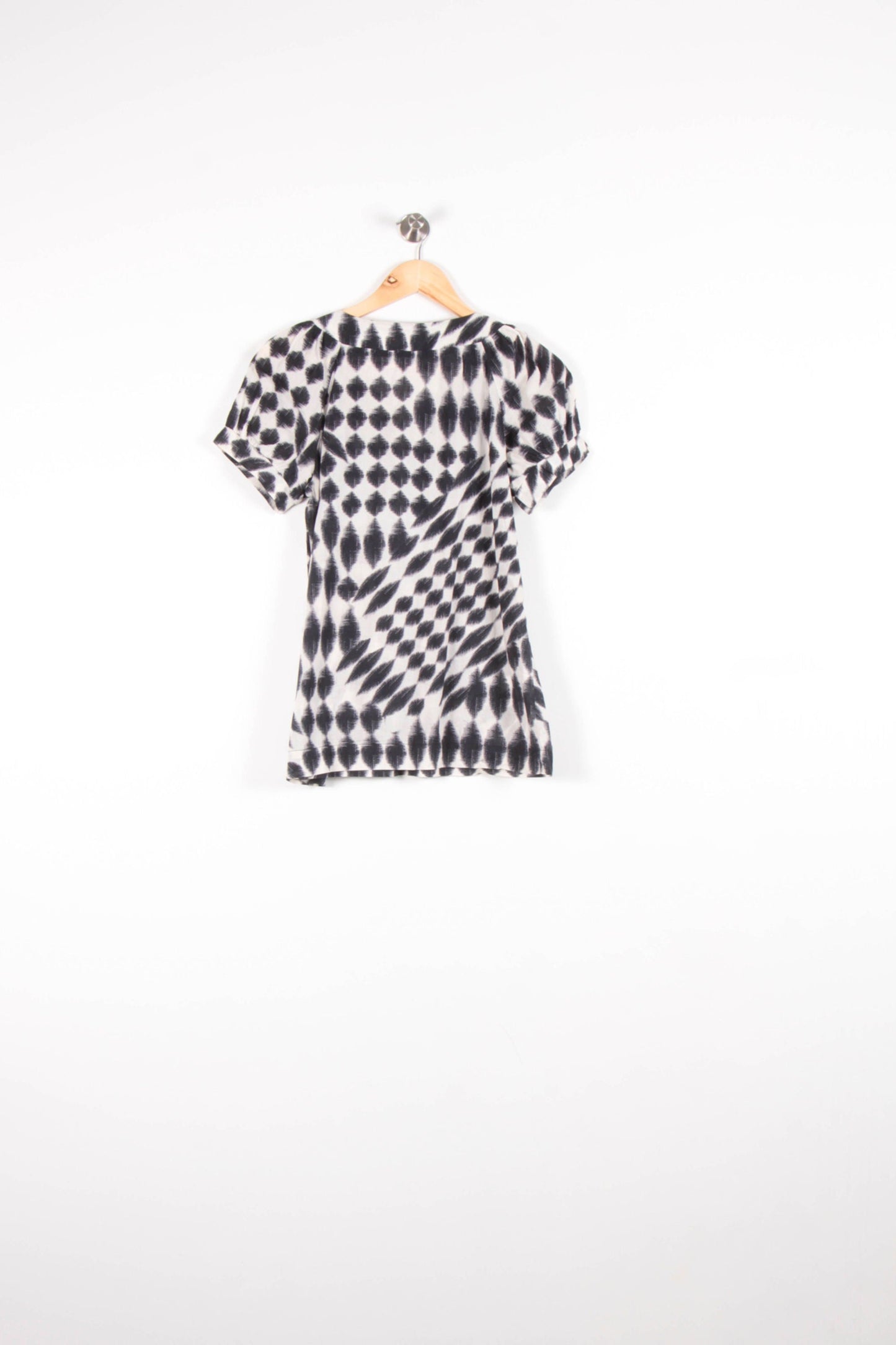 Blouse Noire et Blanche - Taille S/36