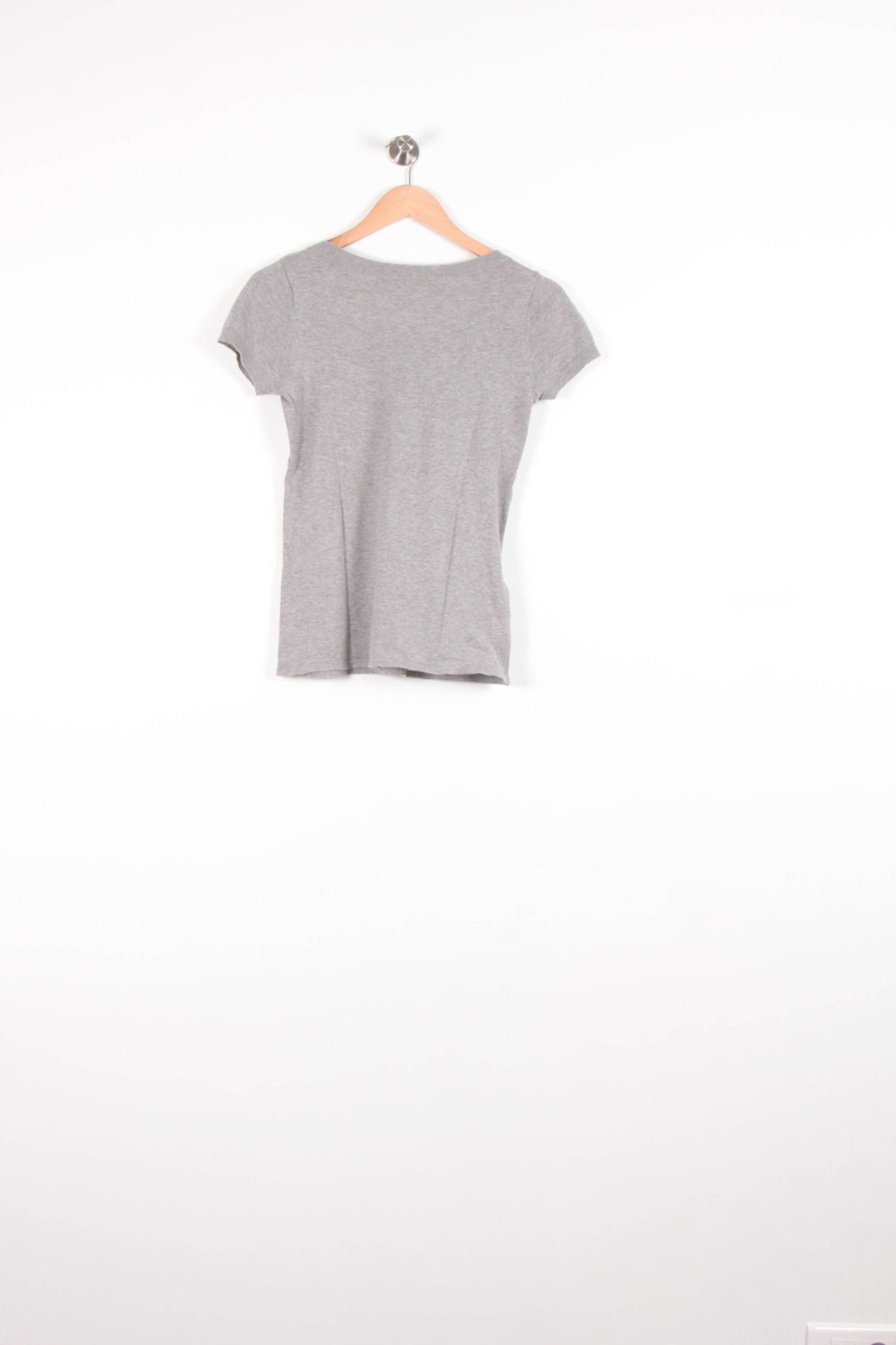 T-shirt Gris et Blanc - Taille XS/34