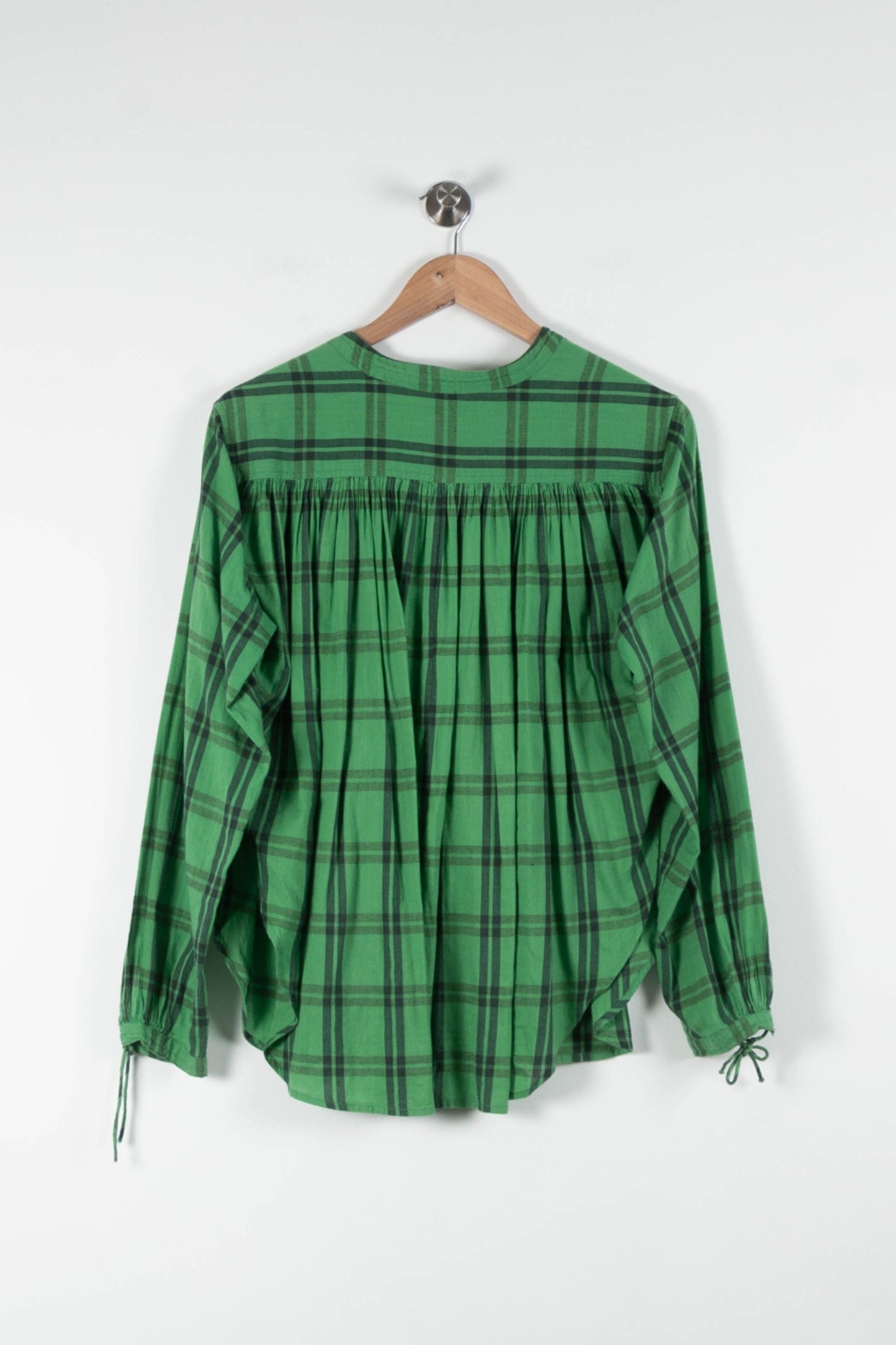 Blouse Verte et Noire - Taille M/38