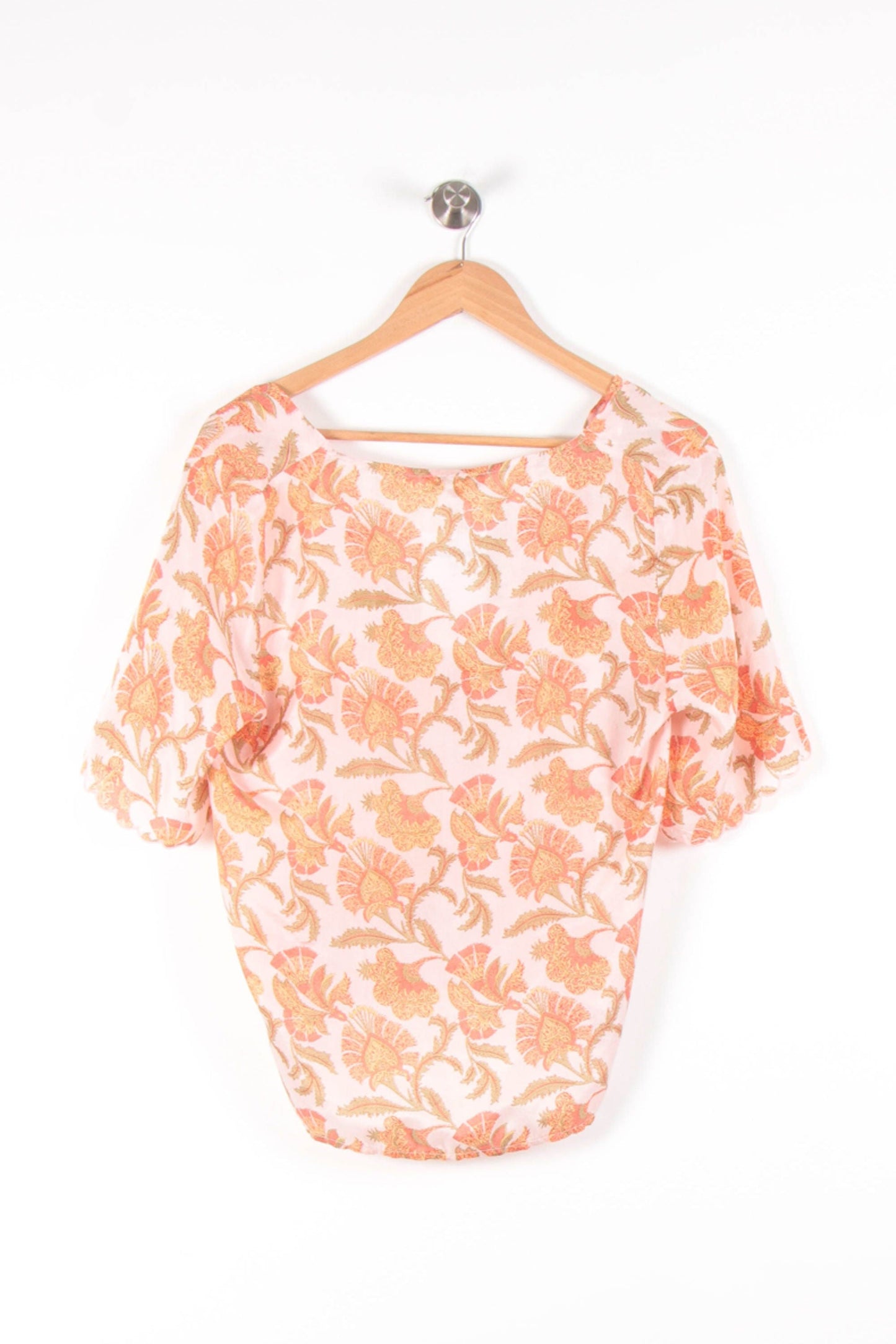 Blouse Rose et Orange - Taille M/38