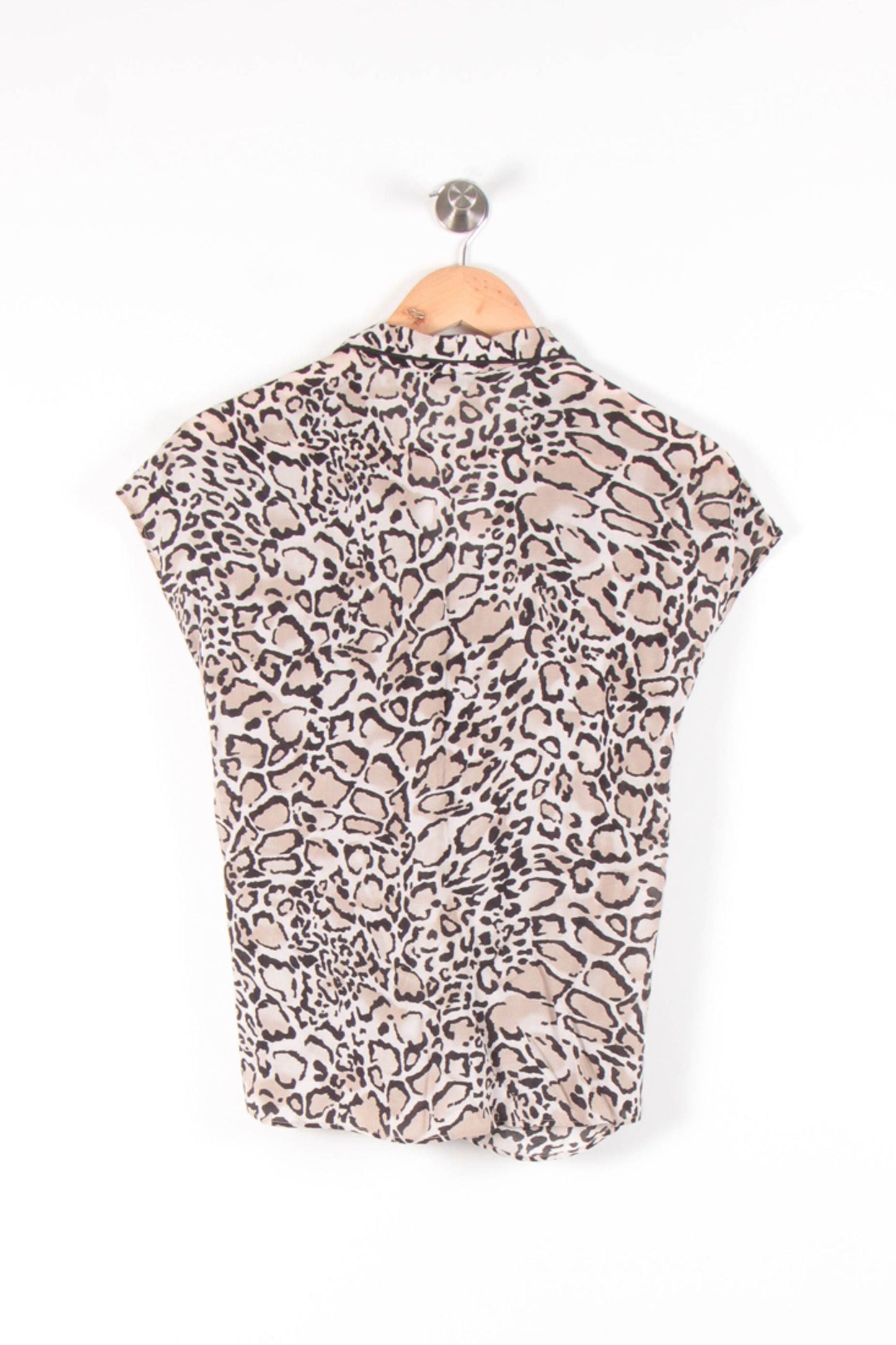 Blouse Léopard Beige et Noir - Taille S/36