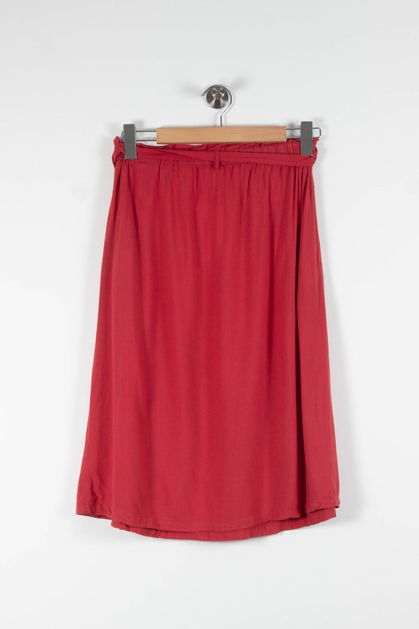 Jupe Midi Bordeaux - Taille S/36