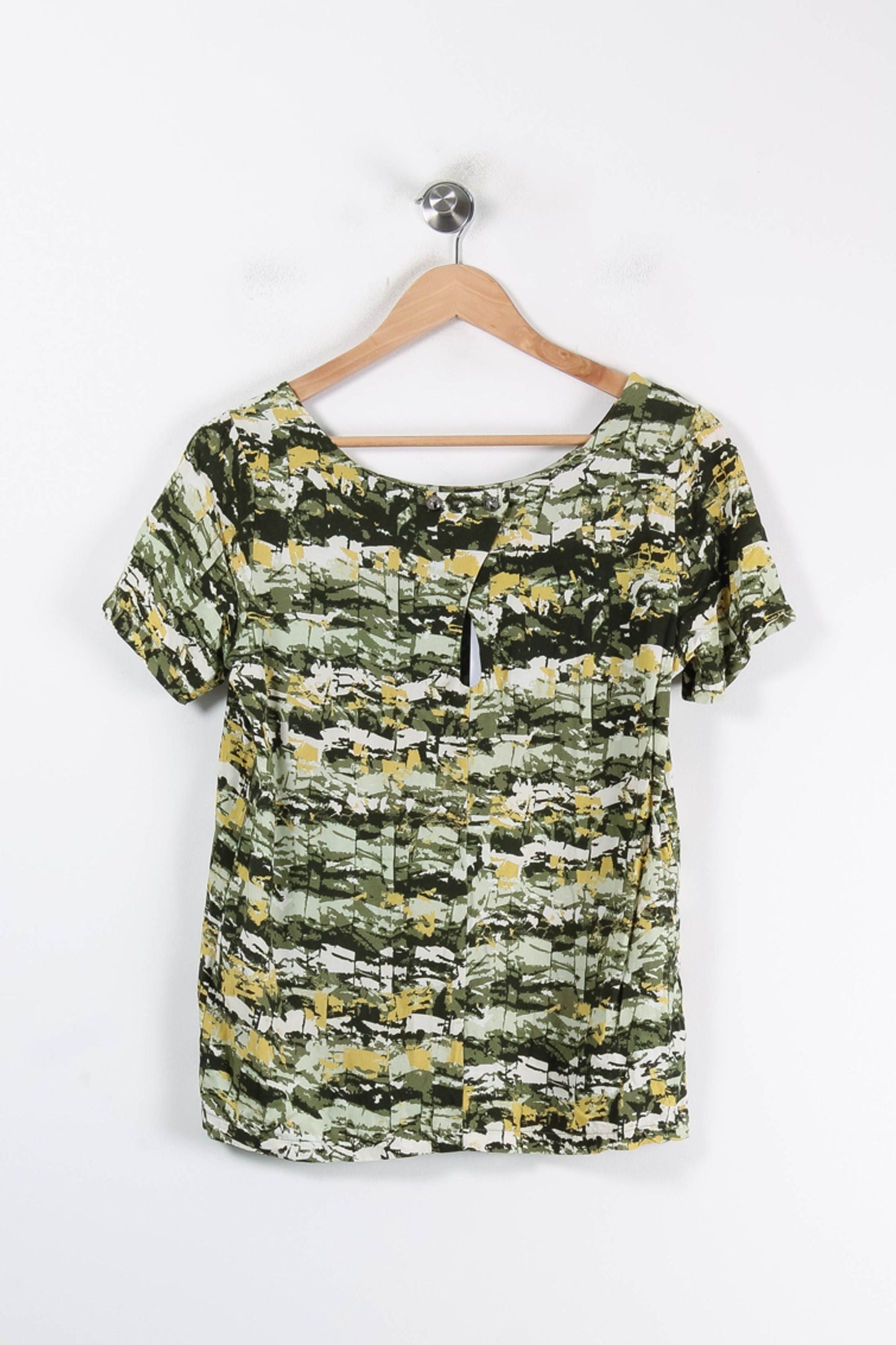 Tee-shirt Vert et Jaune - Taille S/36