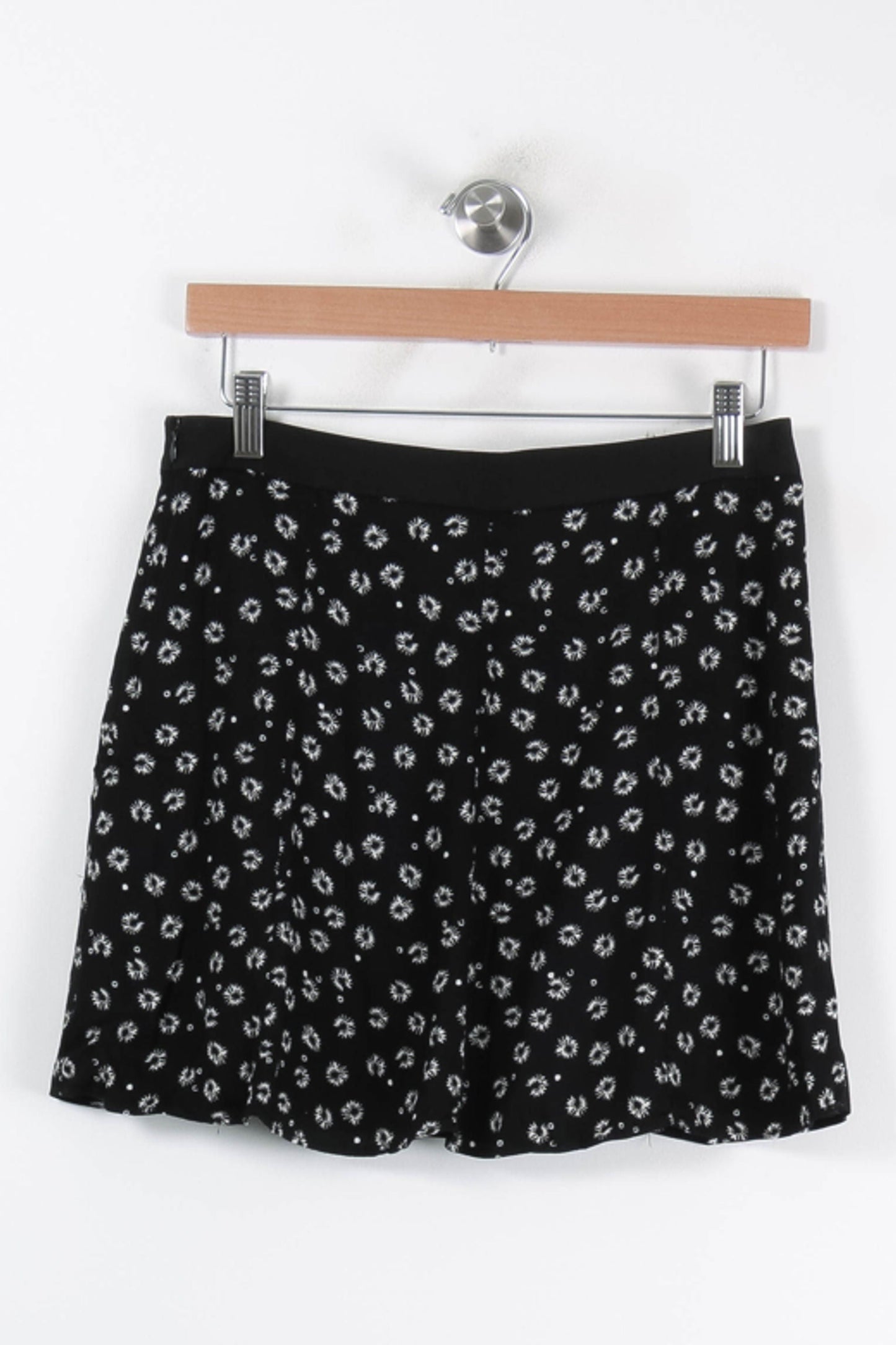 Jupe Évasée Noire et Blanche - Taille S/36