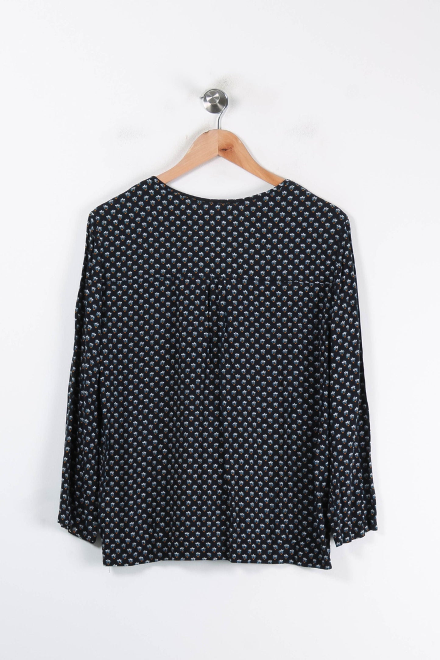 Blouse Noire et Bleue - Taille XL/42