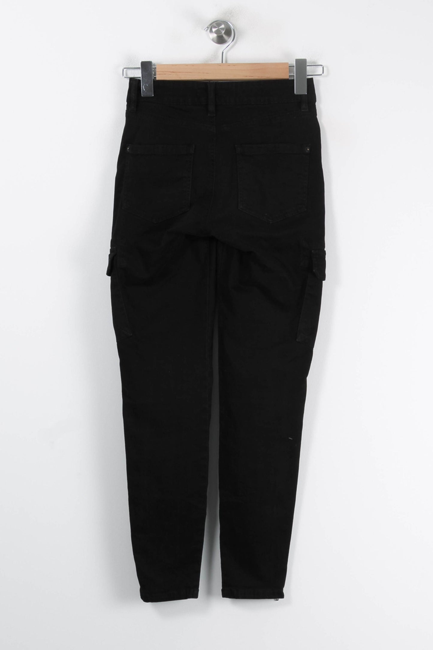 Jean Cargo Noir - Taille XS/34