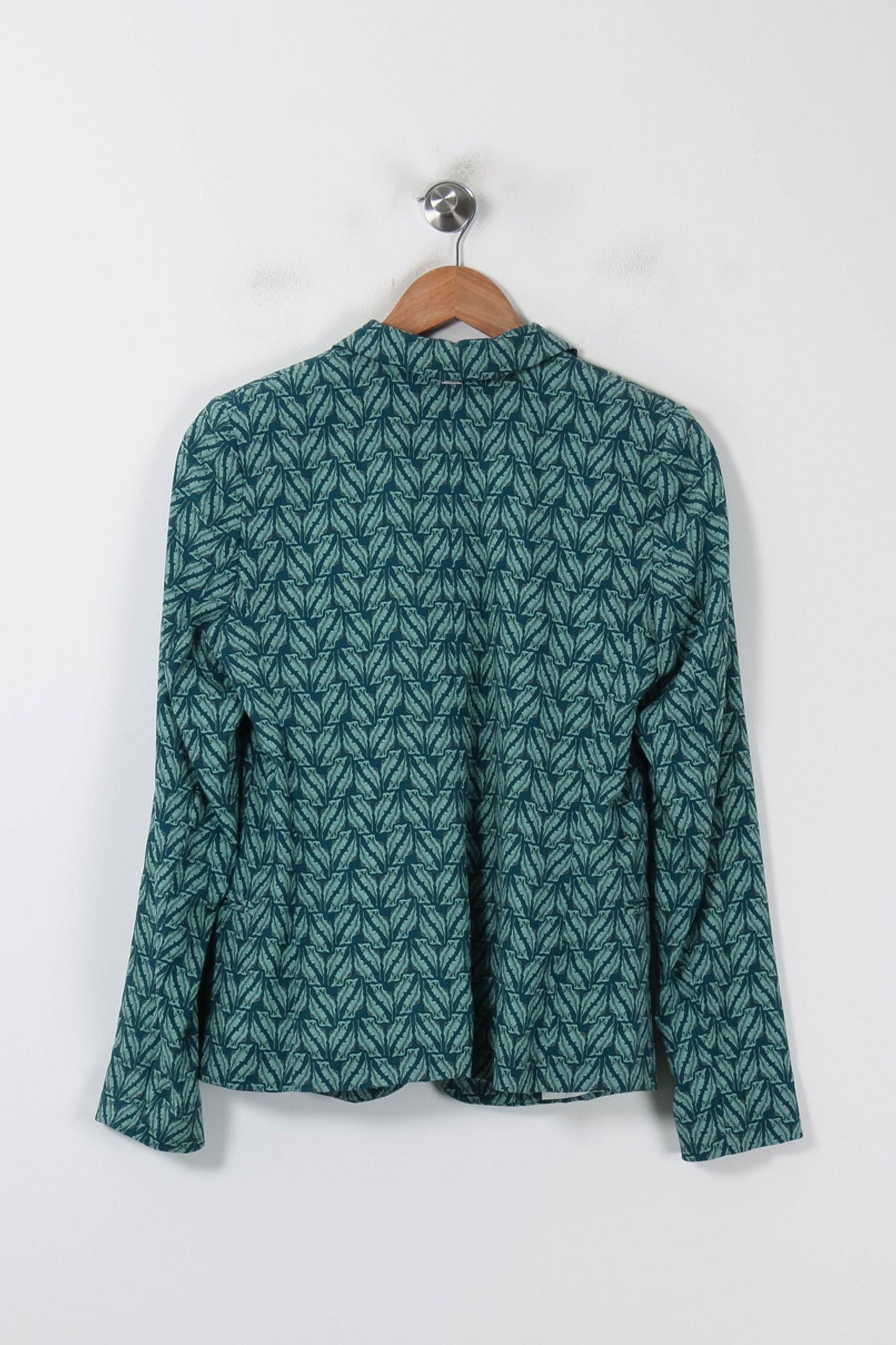 Blazer Vert à Motifs - Taille S/36