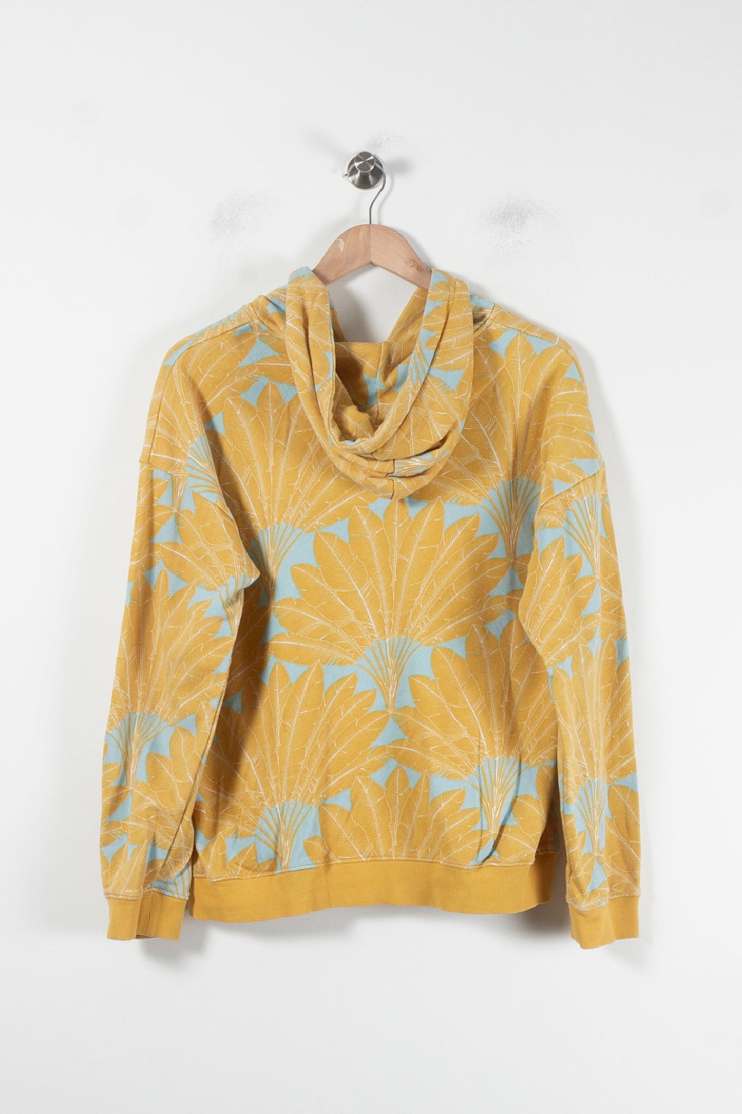 Sweat à Capuche Jaune et Bleu - Taille S/36