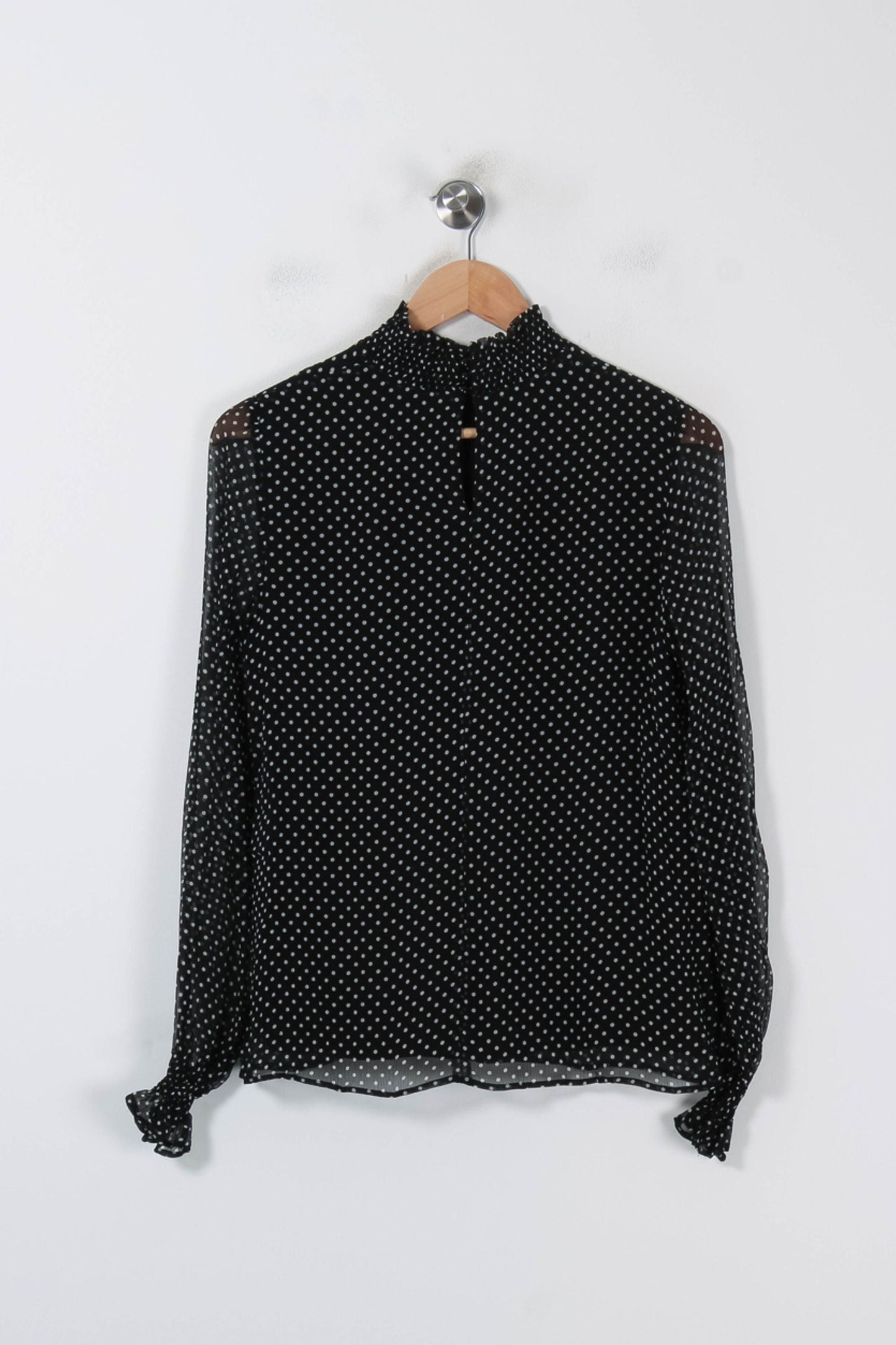 Blouse Noire et Blanche - Taille M/38