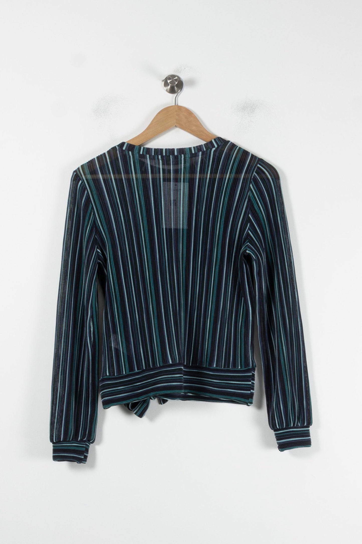 Blouse Bleu et Noir - Taille S/36