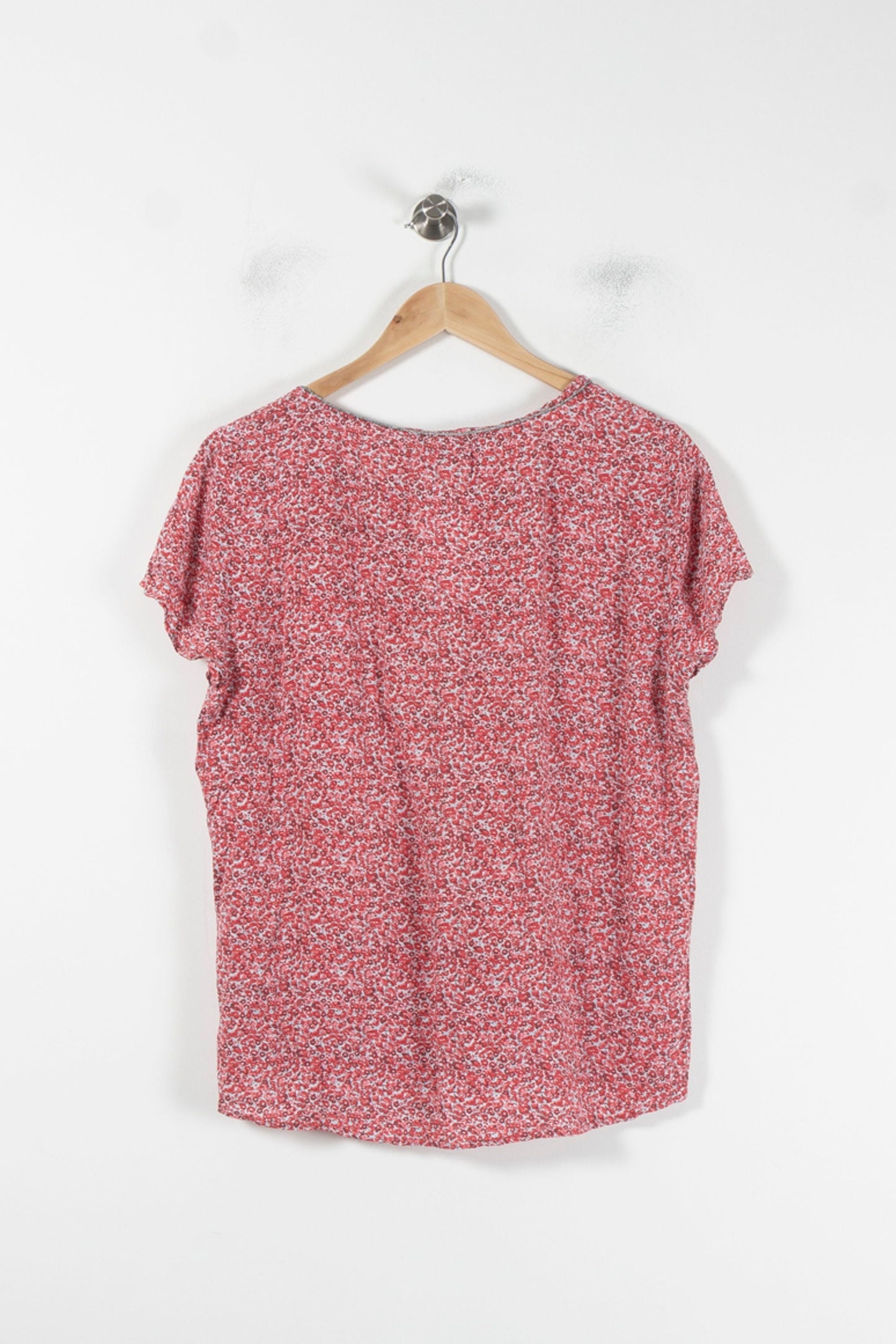 Blouse Bordeaux et Blanche - Taille XXL/44