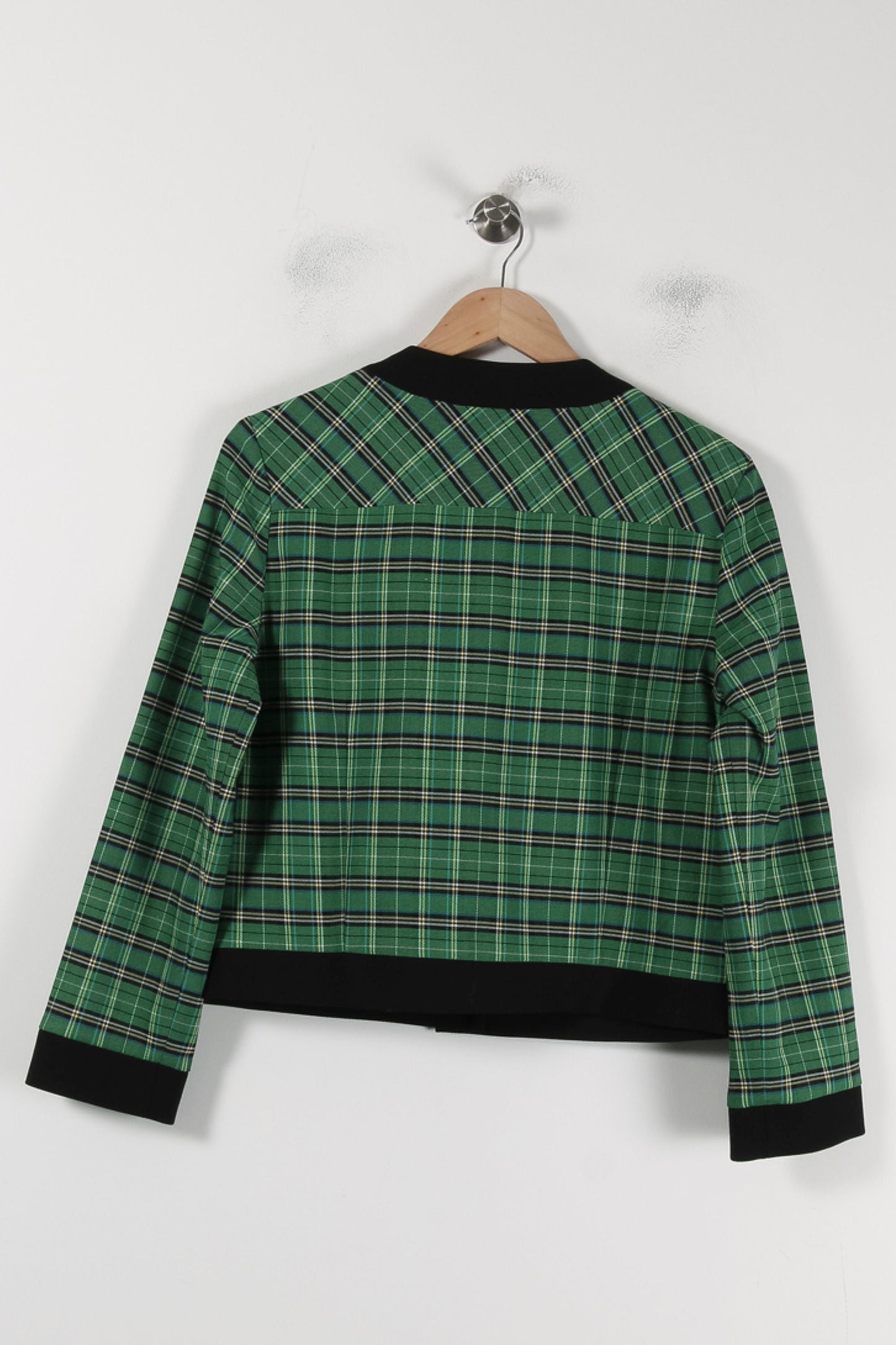 Veste Courte Verte et Noire - Taille L/40