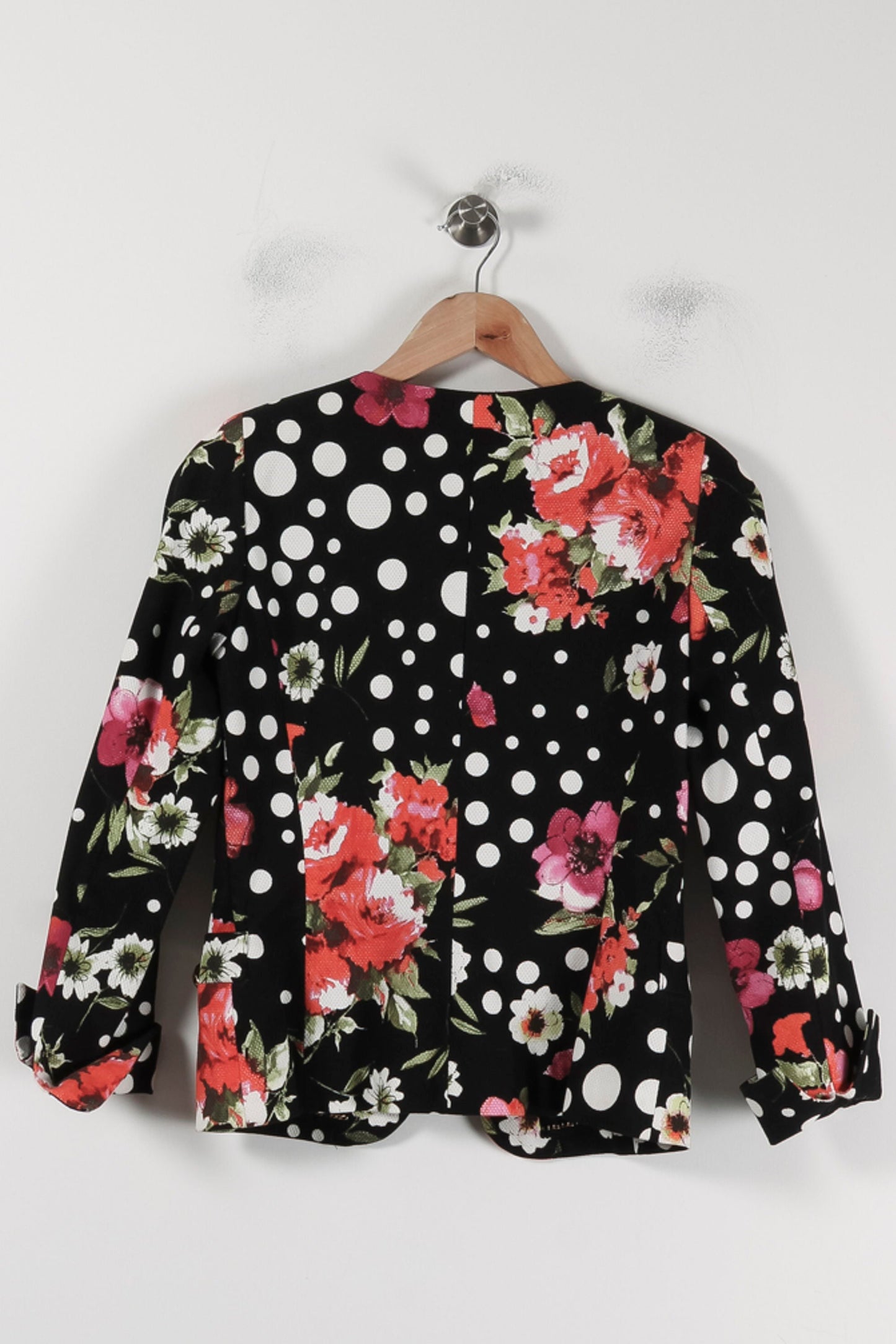 Veste Fleurie et Noire - Taille S/36