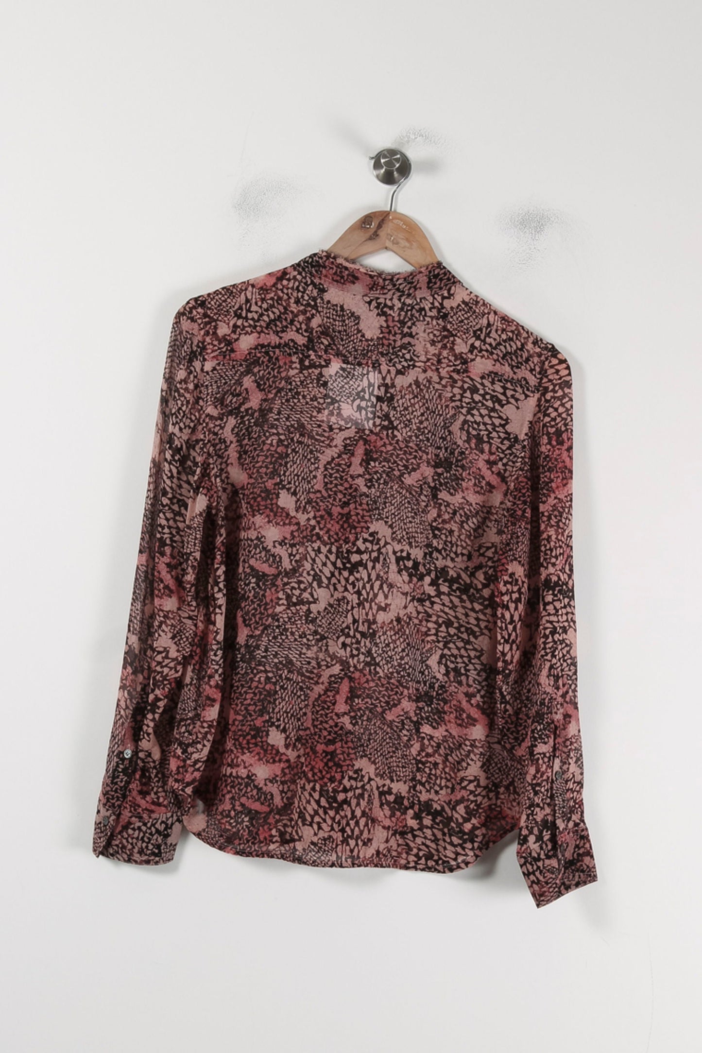 Blouse Rose et Noire - Taille L/40