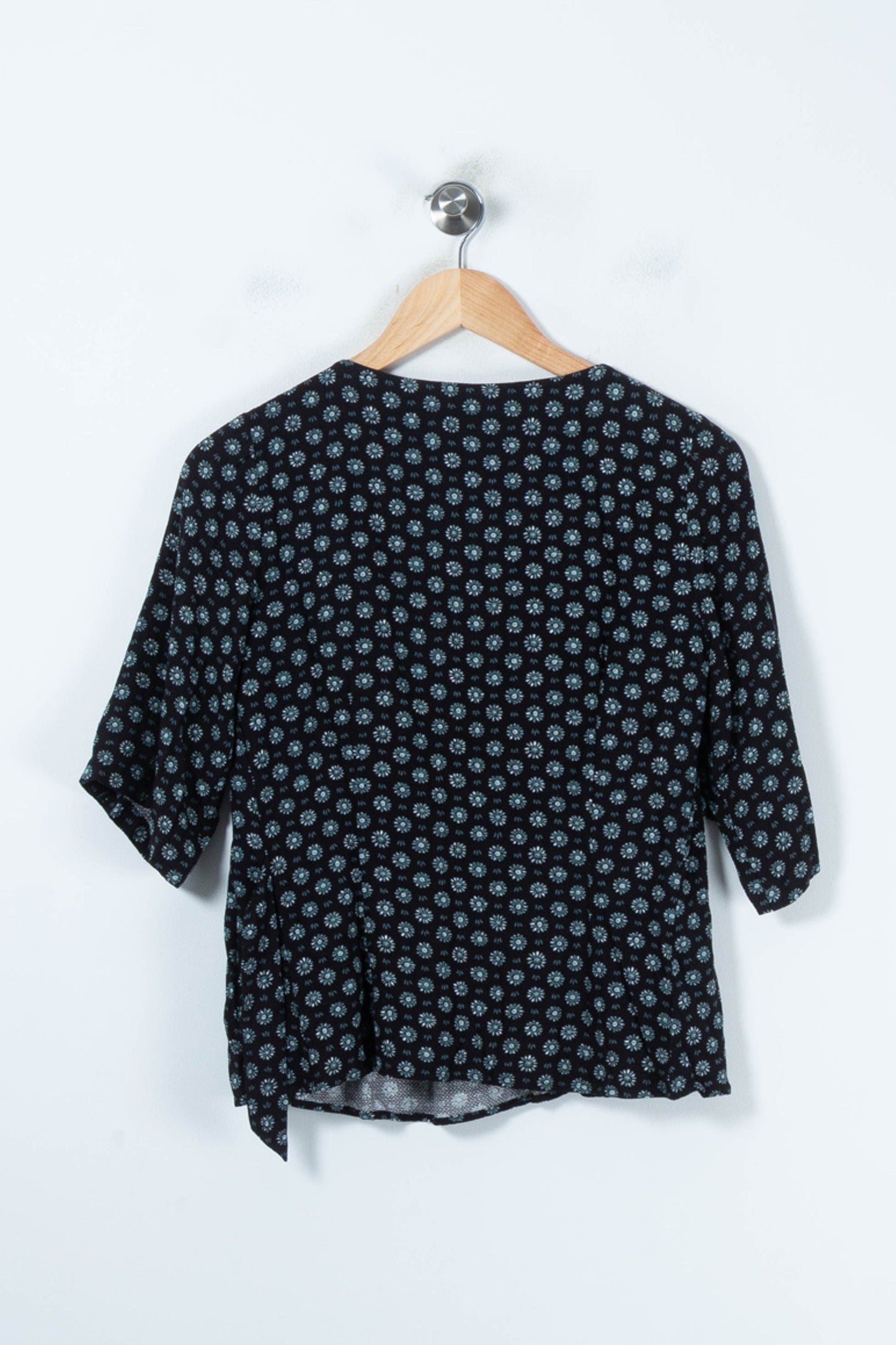 Blouse Noire et Blanche - Taille XS/34