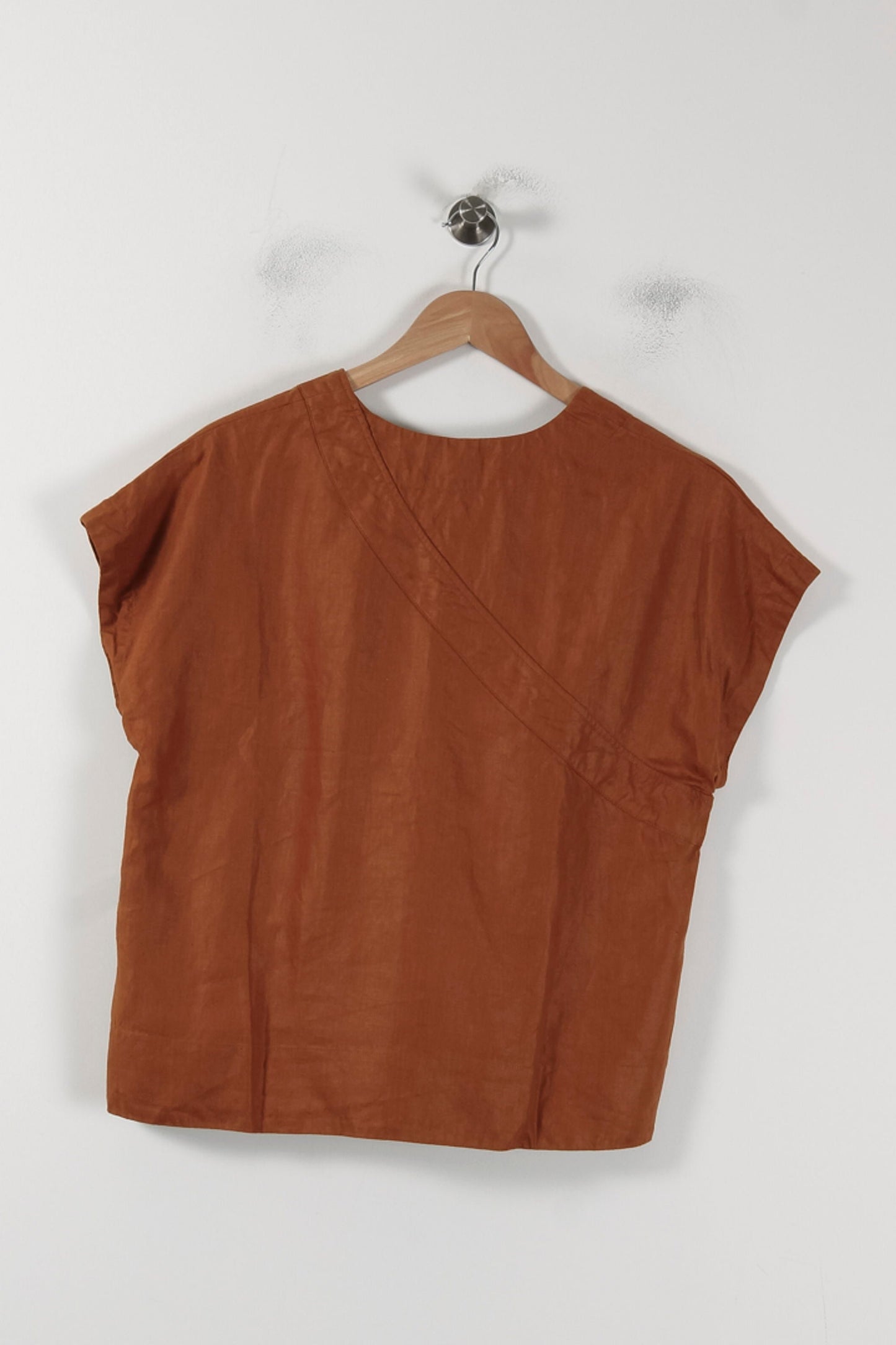 Blouse orange - Taille S/36