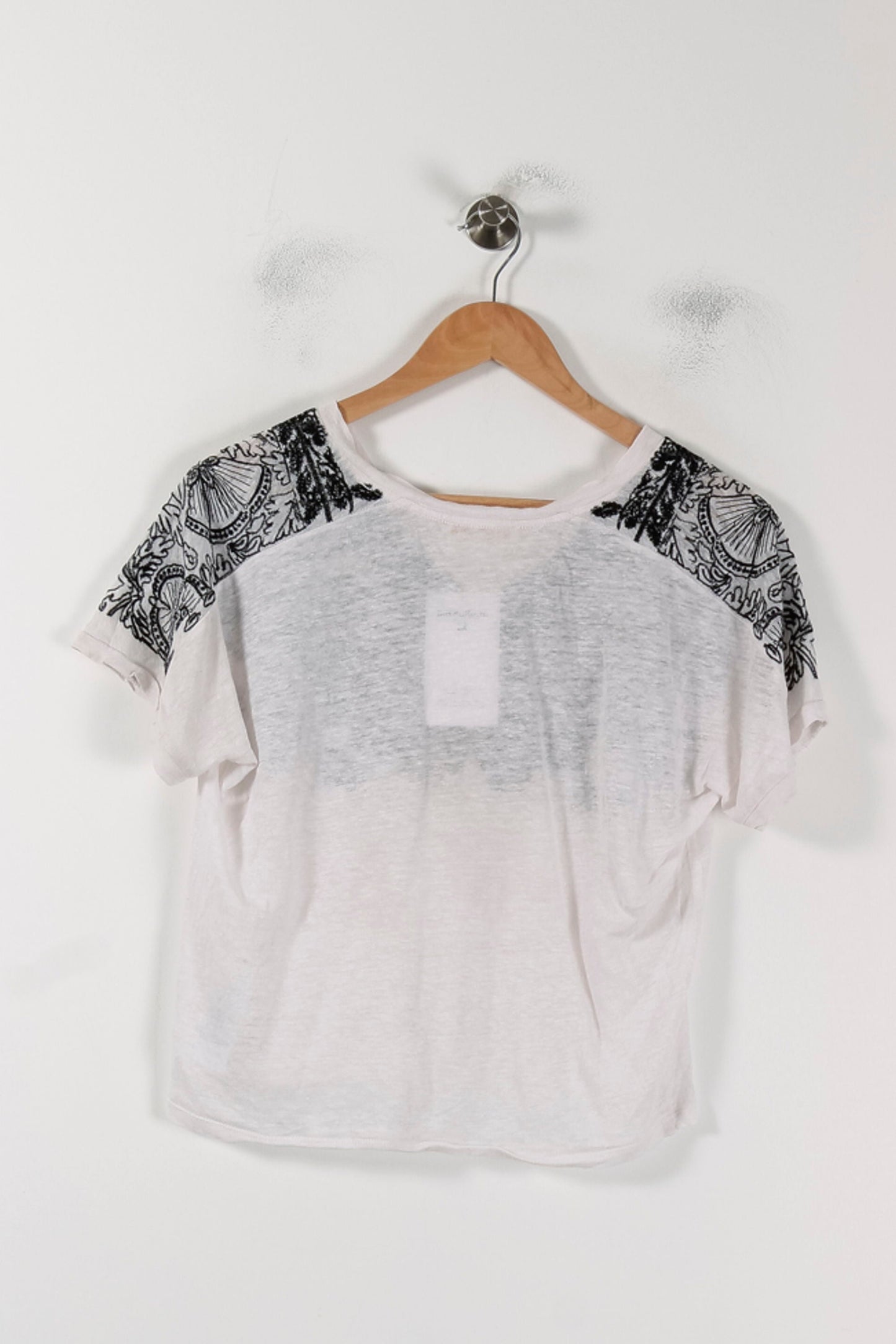Tee-shirt Blanc et Noir - Taille S/36