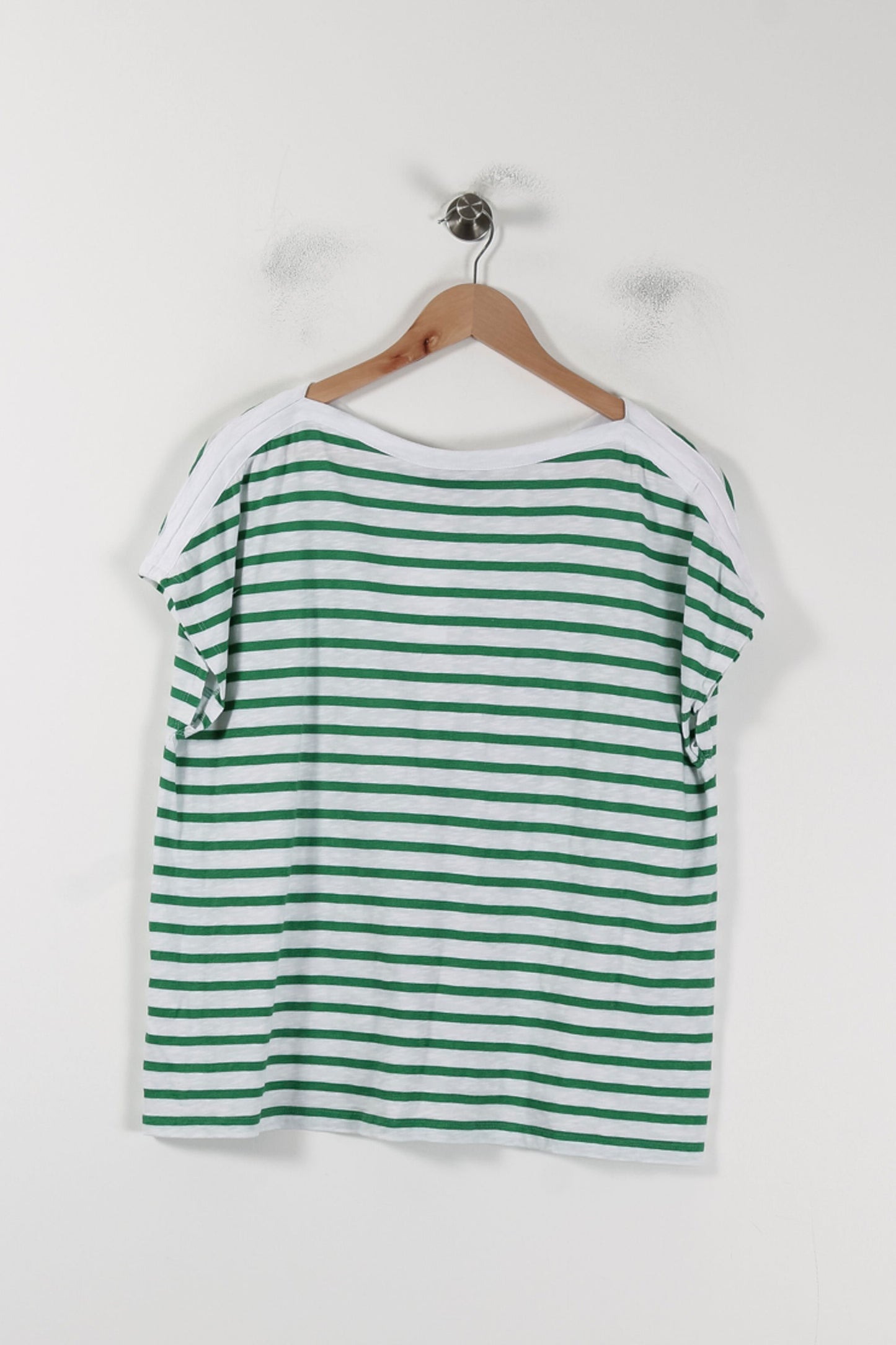 Tee-shirt Blanc et Vert - Taille XXXL/46