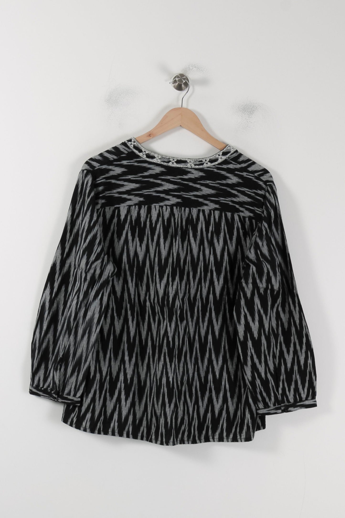 Blouse Noire et Grise - Taille XXL/44