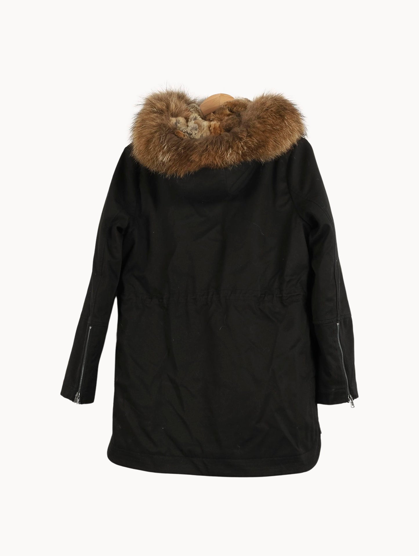 Parka Noir et Marron - Taille M/38