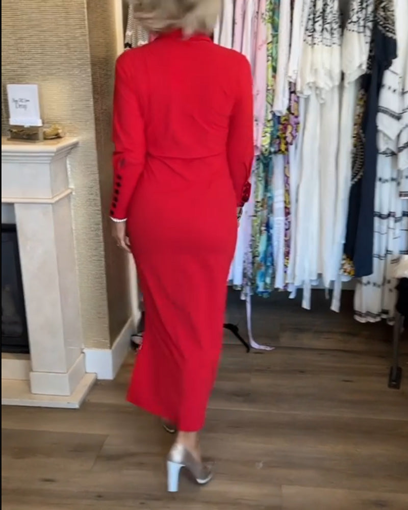 Camille™ | Robe union élégante avec fente