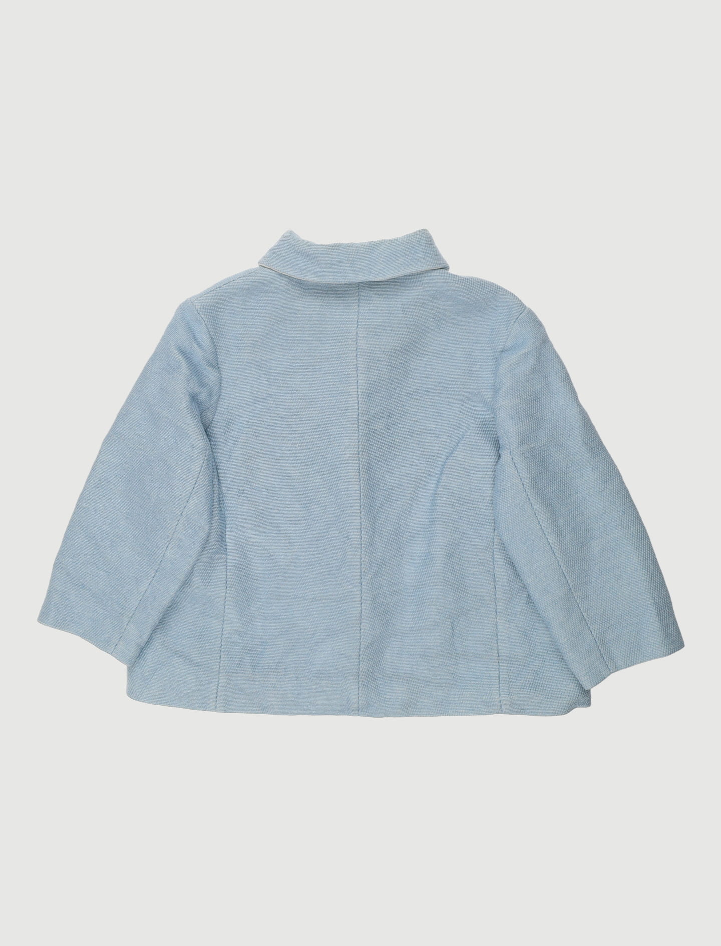 Veste Courte En Tissu Natté - Taille S/36