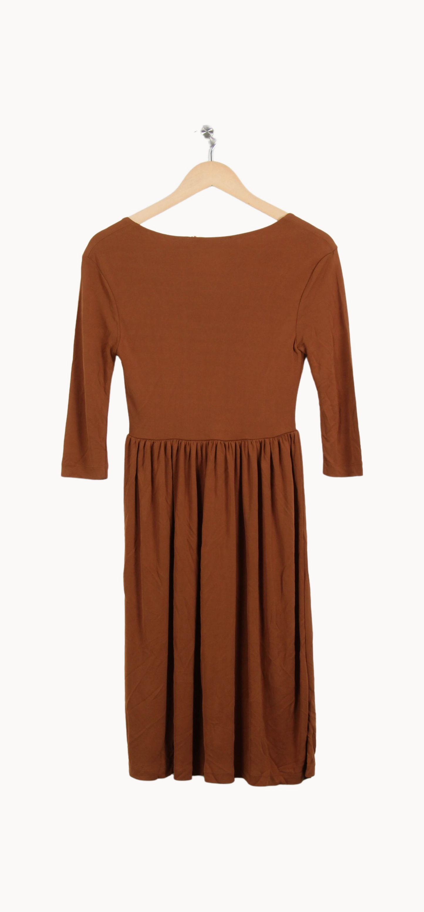 Robe Midi Marron - Taille T.U.
