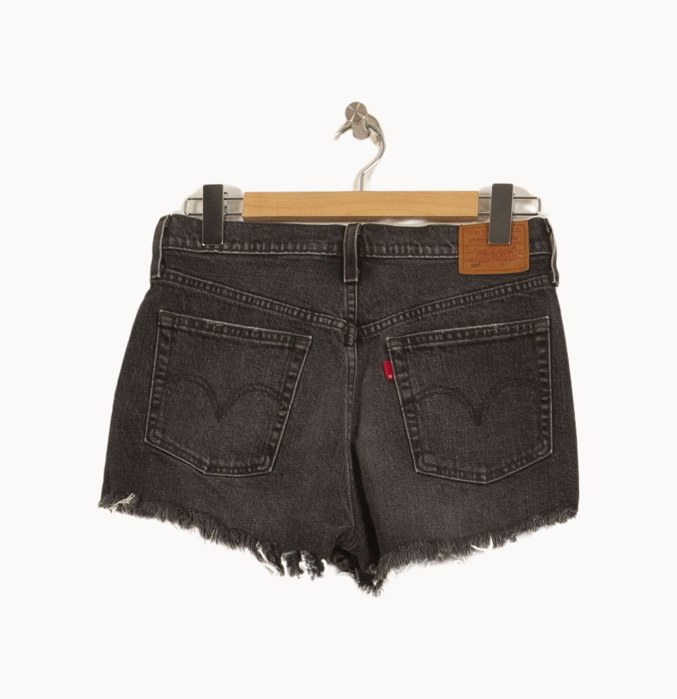 Short en Jean Noir - Taille M/38