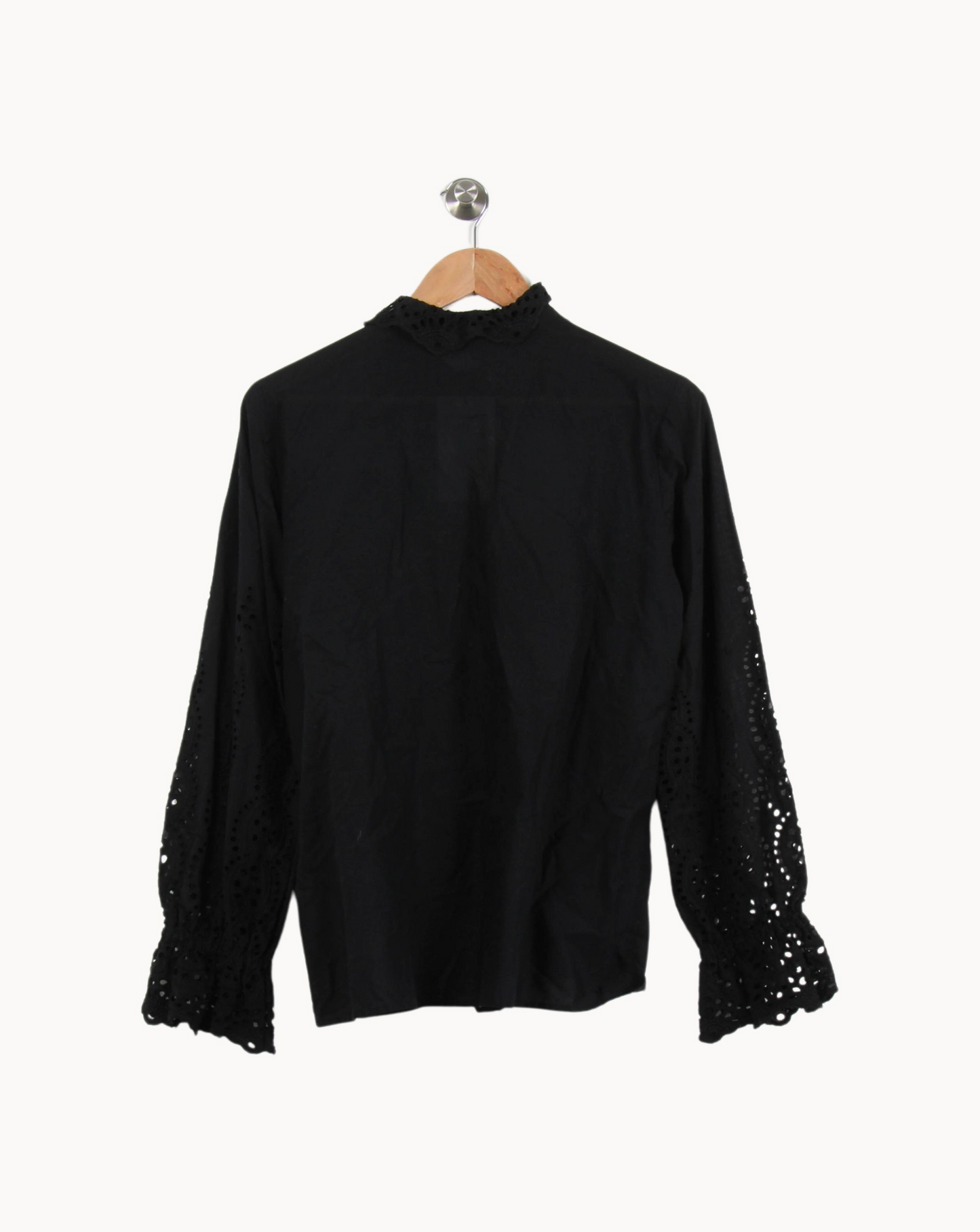 Chemise noire brodée - Taille XL/42