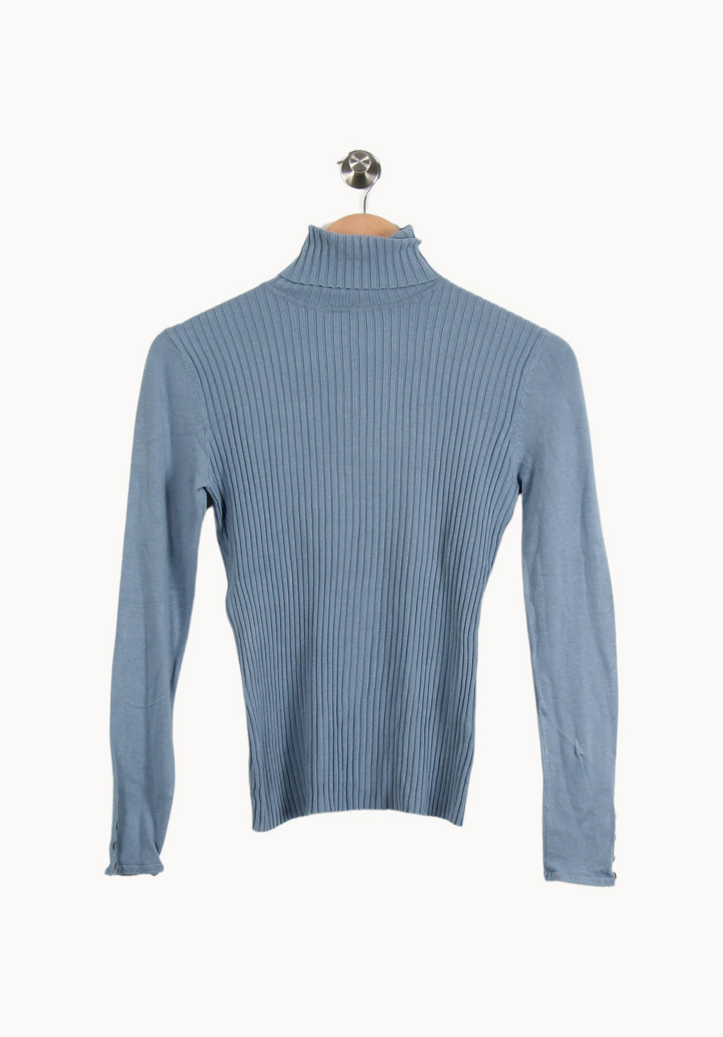 Pull Col Roulé Bleu - Taille M/38