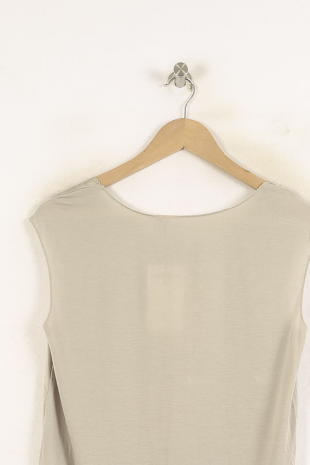 Top Sans Manches Beige - Taille S/36